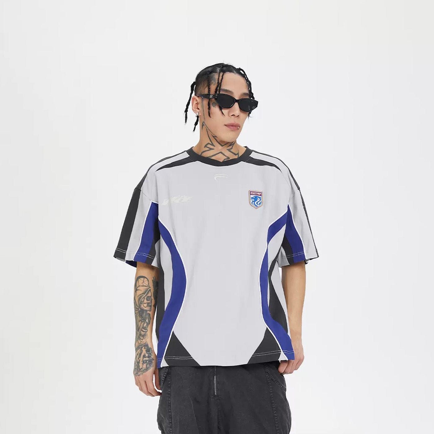 F2CE Racing Deconstructed LOGO Jersey, premium urban and streetwear designers apparel on PROJECTISR.com, F2CE
