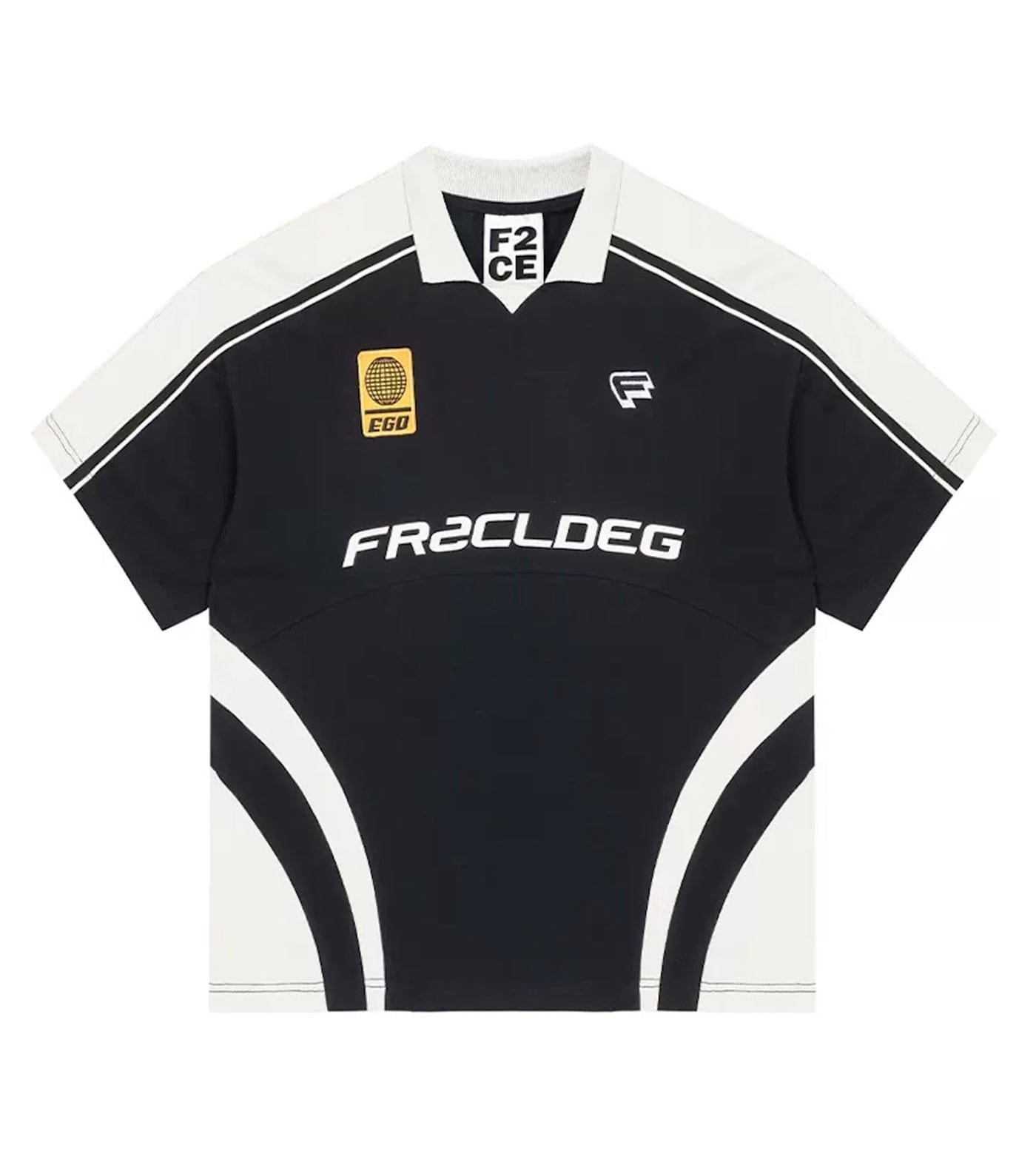 F2CE Retro Deconstructed Soccer Jersey, premium urban and streetwear designers apparel on PROJECTISR.com, F2CE