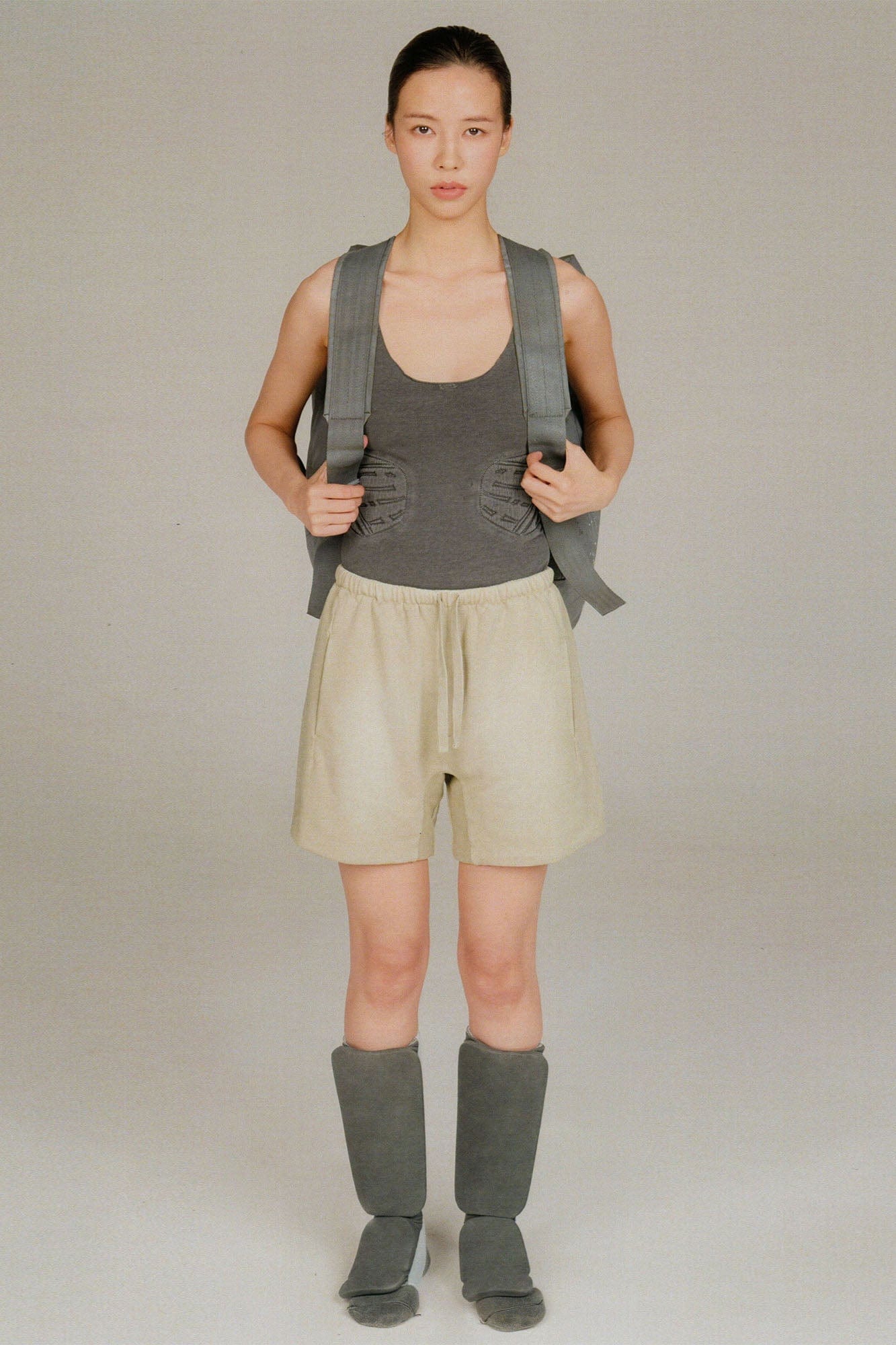 URBAN+FOREST Faded Drawstring Sweat Shorts, premium urban and streetwear designers apparel on PROJECTISR.com, URBAN+FOREST