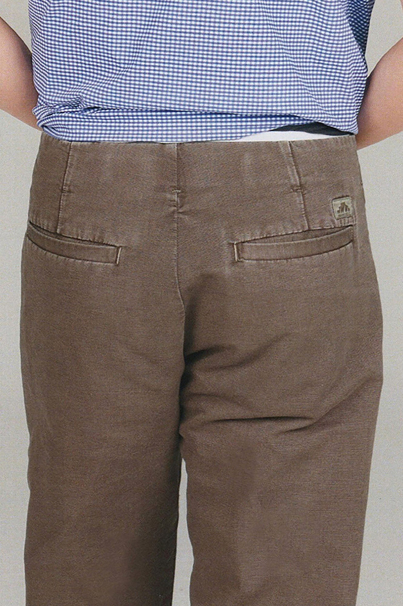 URBAN+FOREST Essential Extended Tab Waistband Canvas Pants, premium urban and streetwear designers apparel on PROJECTISR.com, URBAN+FOREST