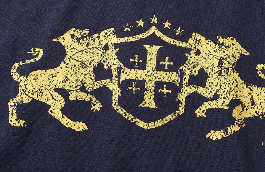 LUUUCAM Paint-Splattered Distressed Zip Hoodie