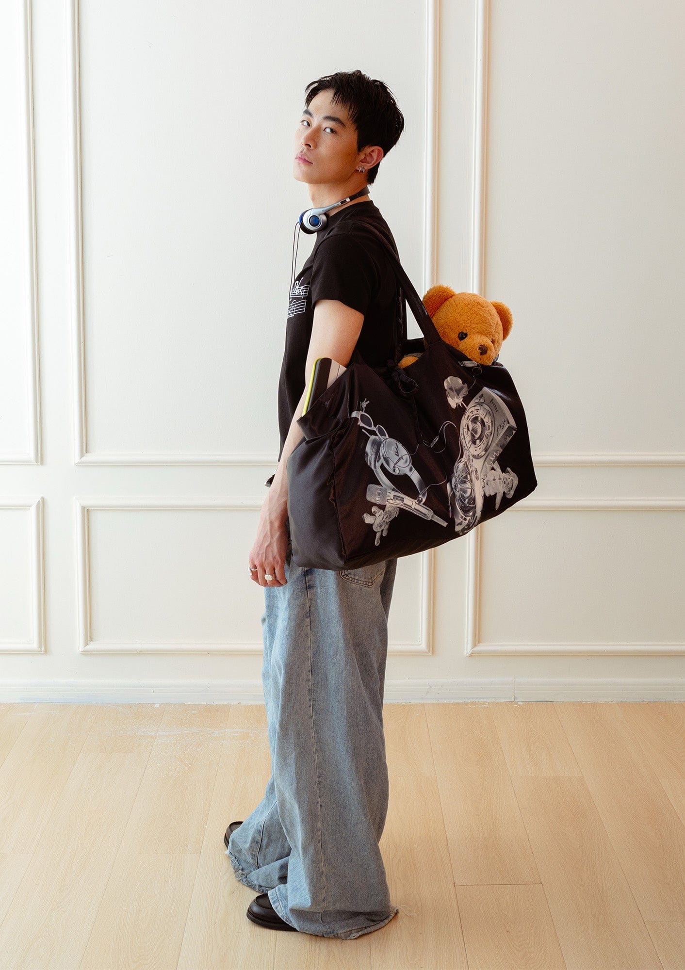 KADAKADA x AXIS Dual-Persona Graphic Reversible Tote Bag, premium urban and streetwear designers apparel on PROJECTISR.com, KADAKADA