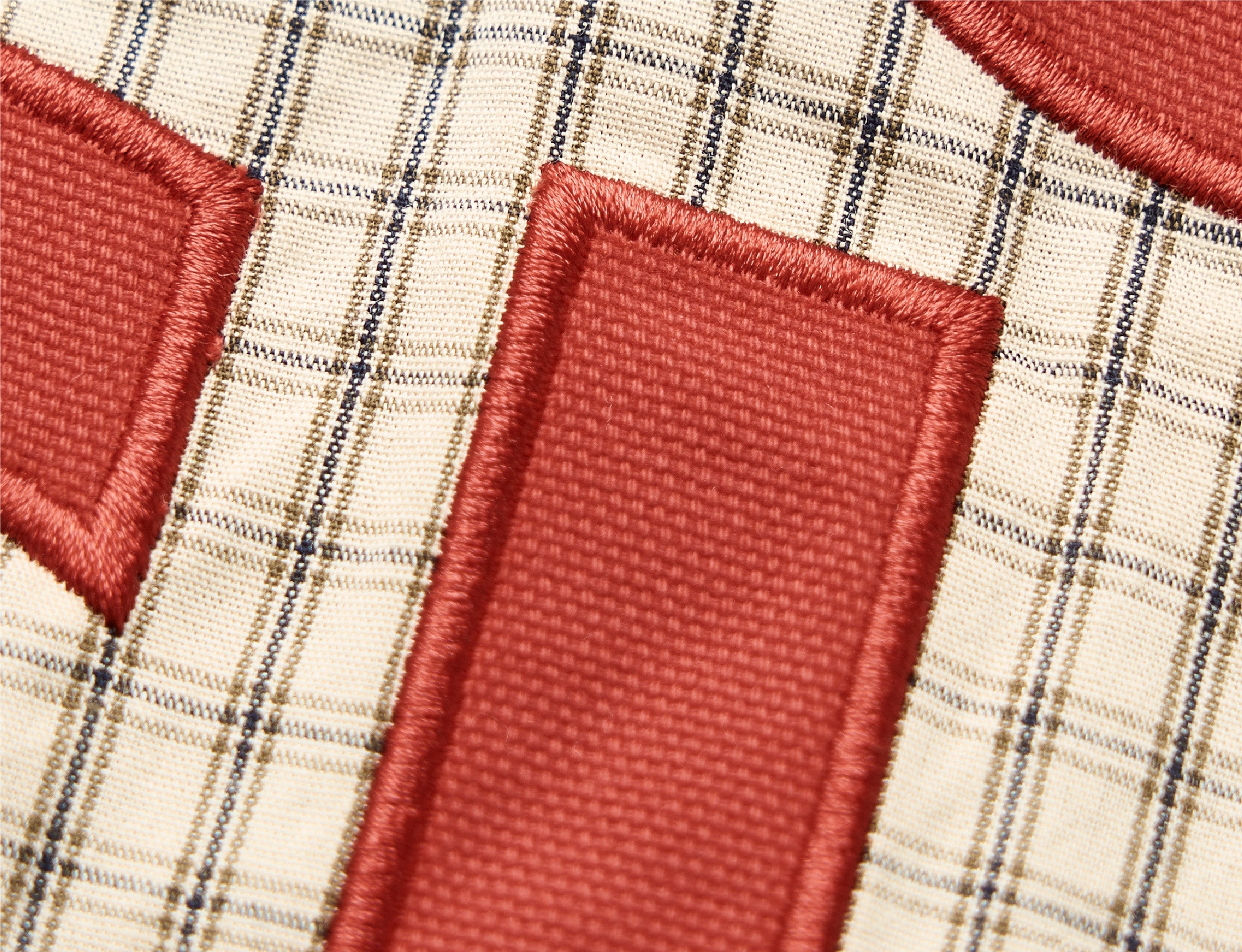 STEEPC Gingham Contrast Patch Boxy Shirt, premium urban and streetwear designers apparel on PROJECTISR.com, STEEPC