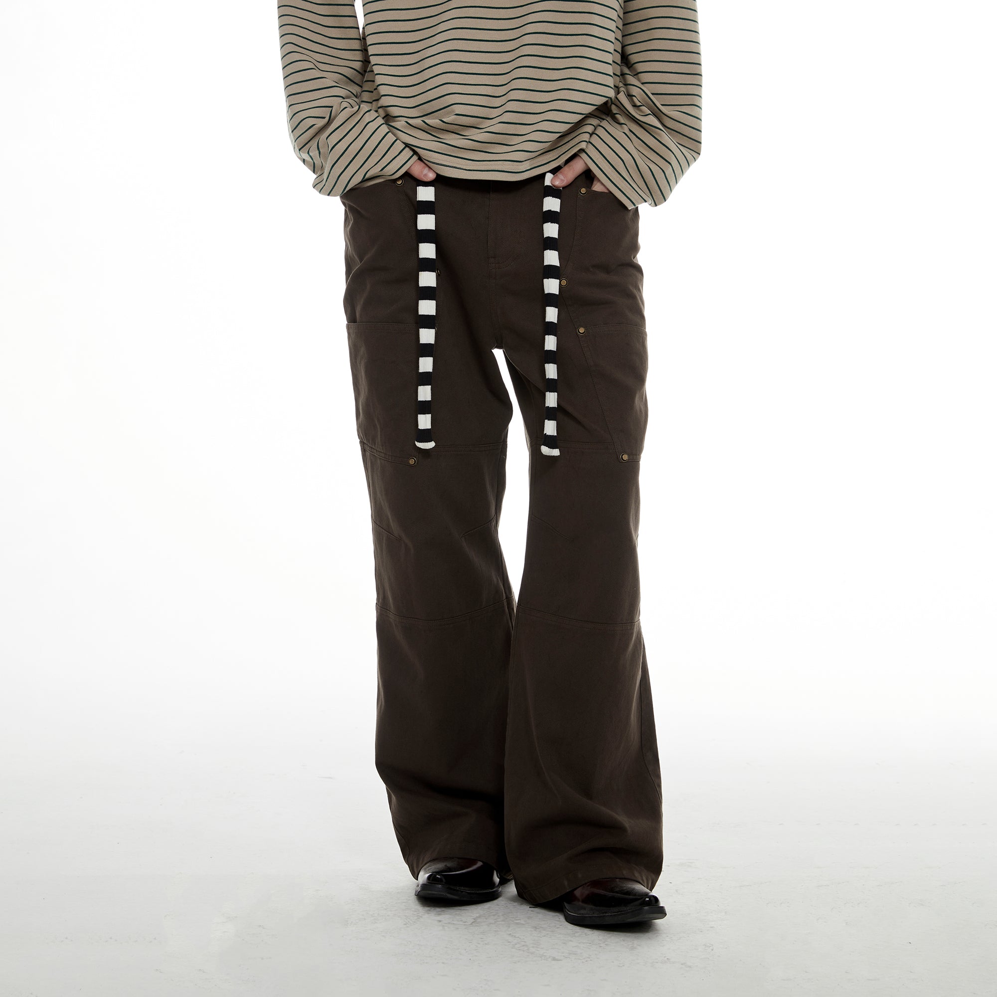 PASET Retro Utility Panel Pants