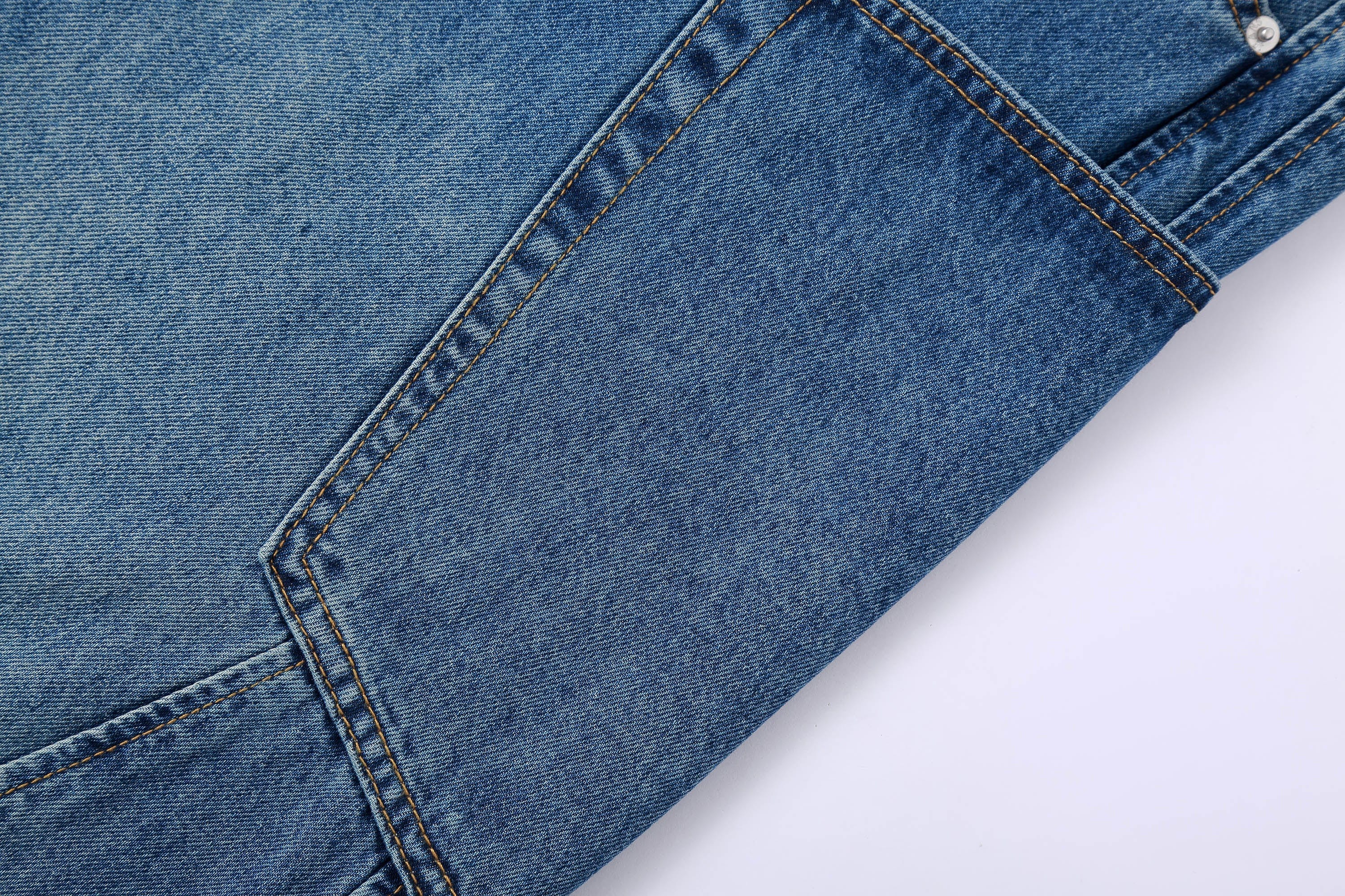 CLP Spliced Big-Pocket Curved Jeans, premium urban and streetwear designers apparel on PROJECTISR.com, CLP