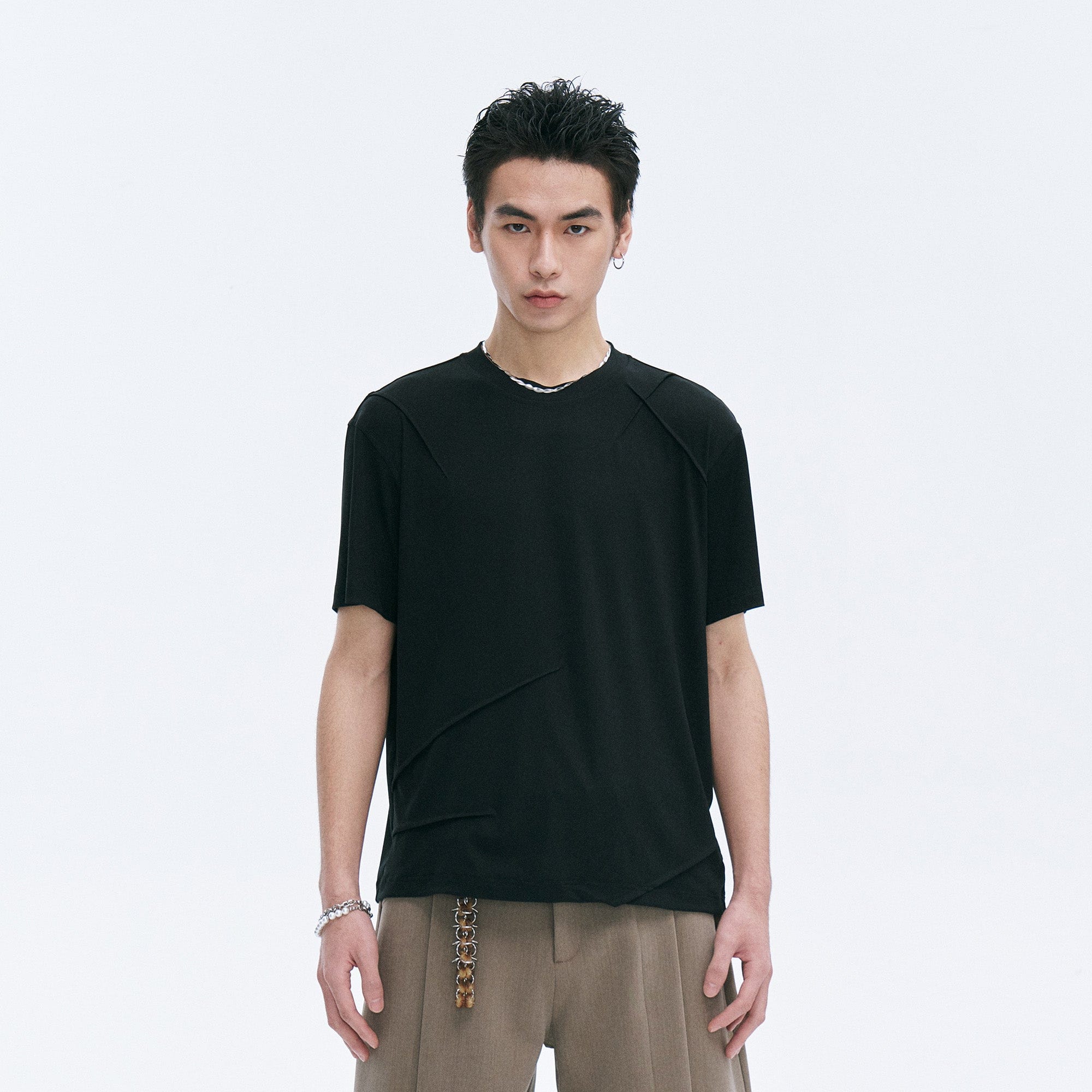 CATSSTAC Essential Scar-Stitch T-Shirts, premium urban and streetwear designers apparel on PROJECTISR.com, CATSSTAC