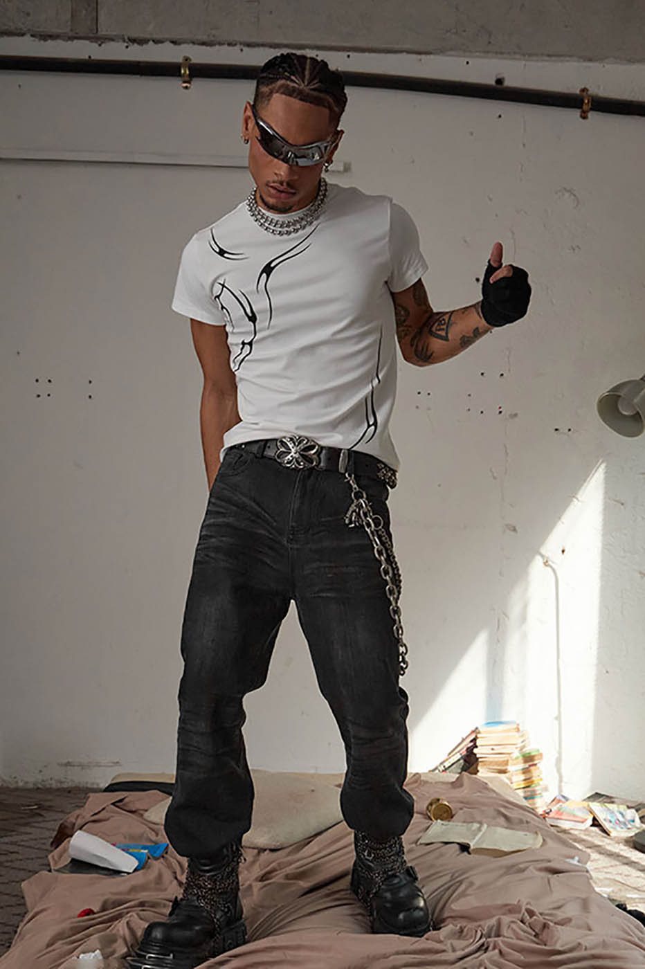 DND4DES The Rune T-Shirt, premium urban and streetwear designers apparel on PROJECTISR.com, DND4DES