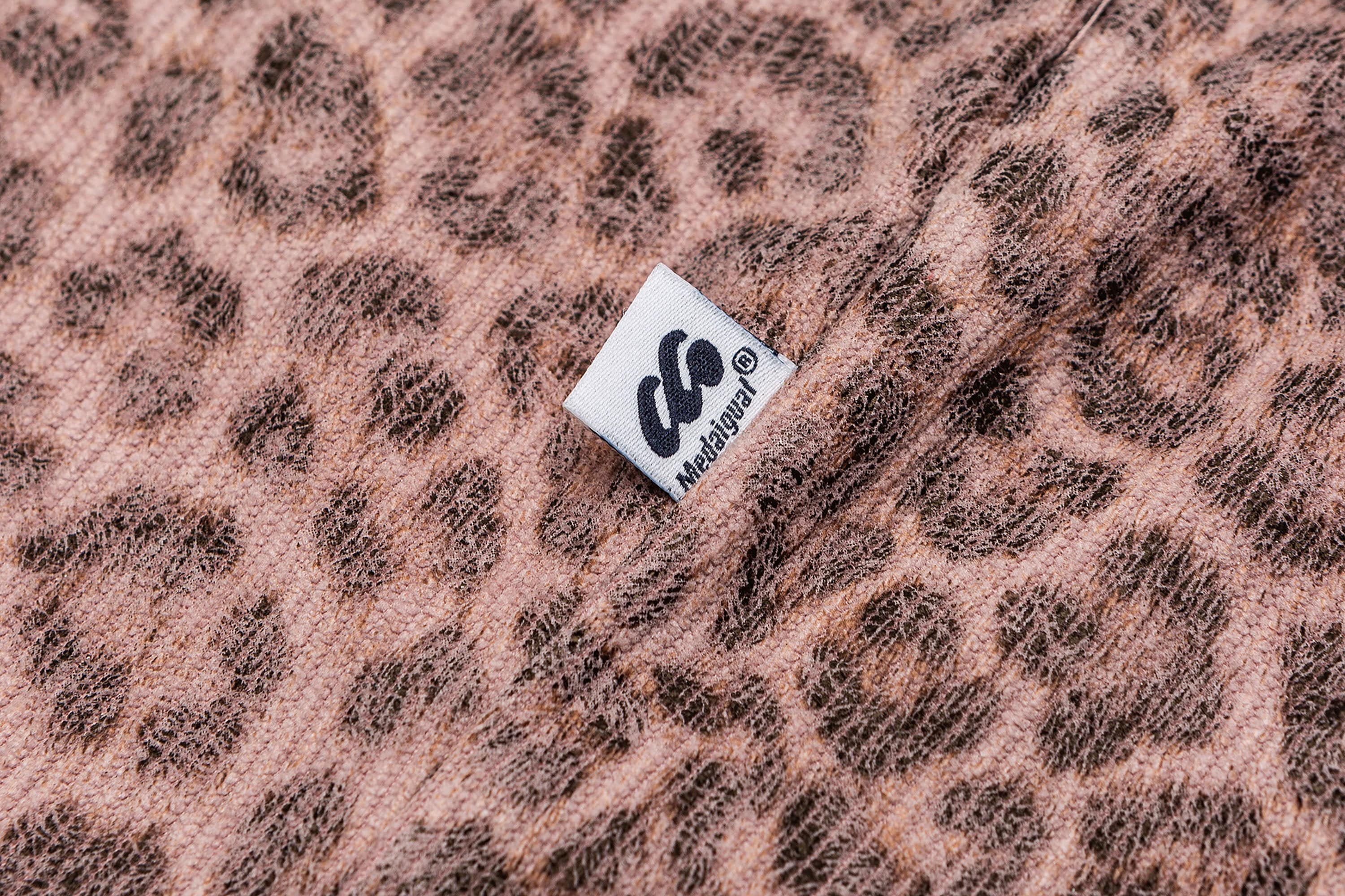 ME DA IGUAL Fuzzy Leopard Polo T-Shirt, premium urban and streetwear designers apparel on PROJECTISR.com, ME DA IGUAL