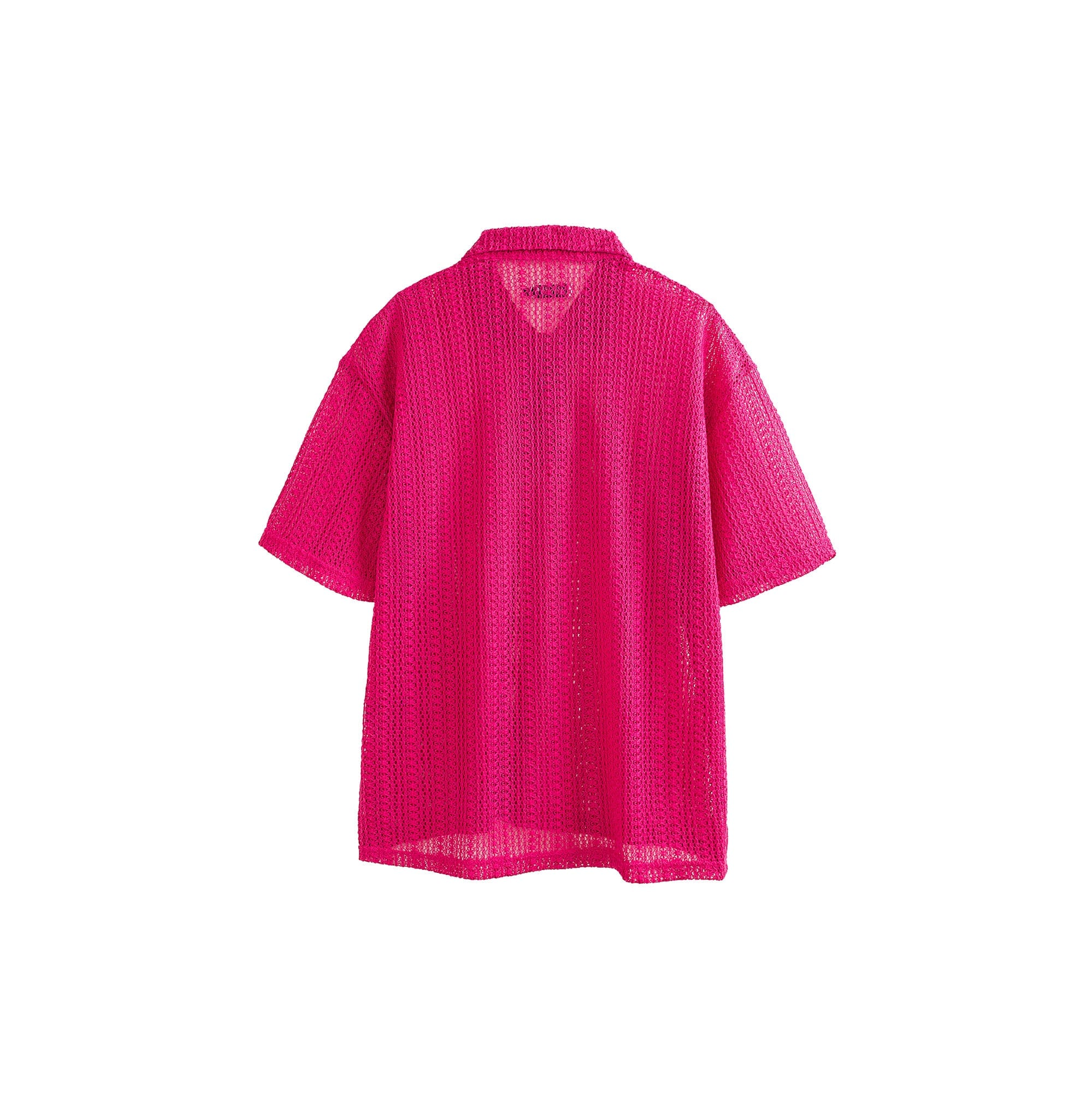 ME DA IGUAL Crochet Polo Oversized T-Shirt, premium urban and streetwear designers apparel on PROJECTISR.com, ME DA IGUAL