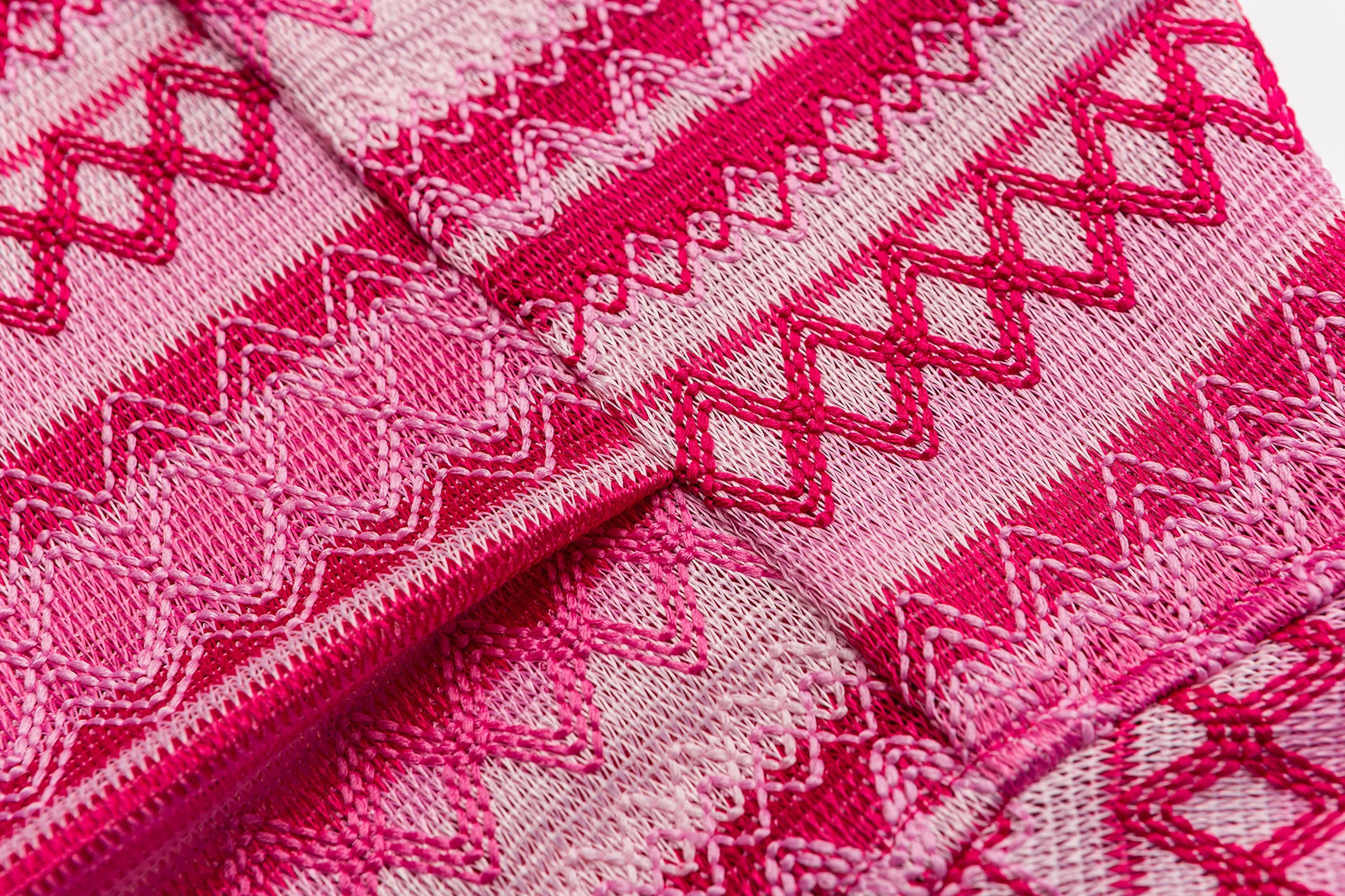 ME DA IGUAL Ethnic Stripe Textured Hooded Half Shirt, premium urban and streetwear designers apparel on PROJECTISR.com, ME DA IGUAL