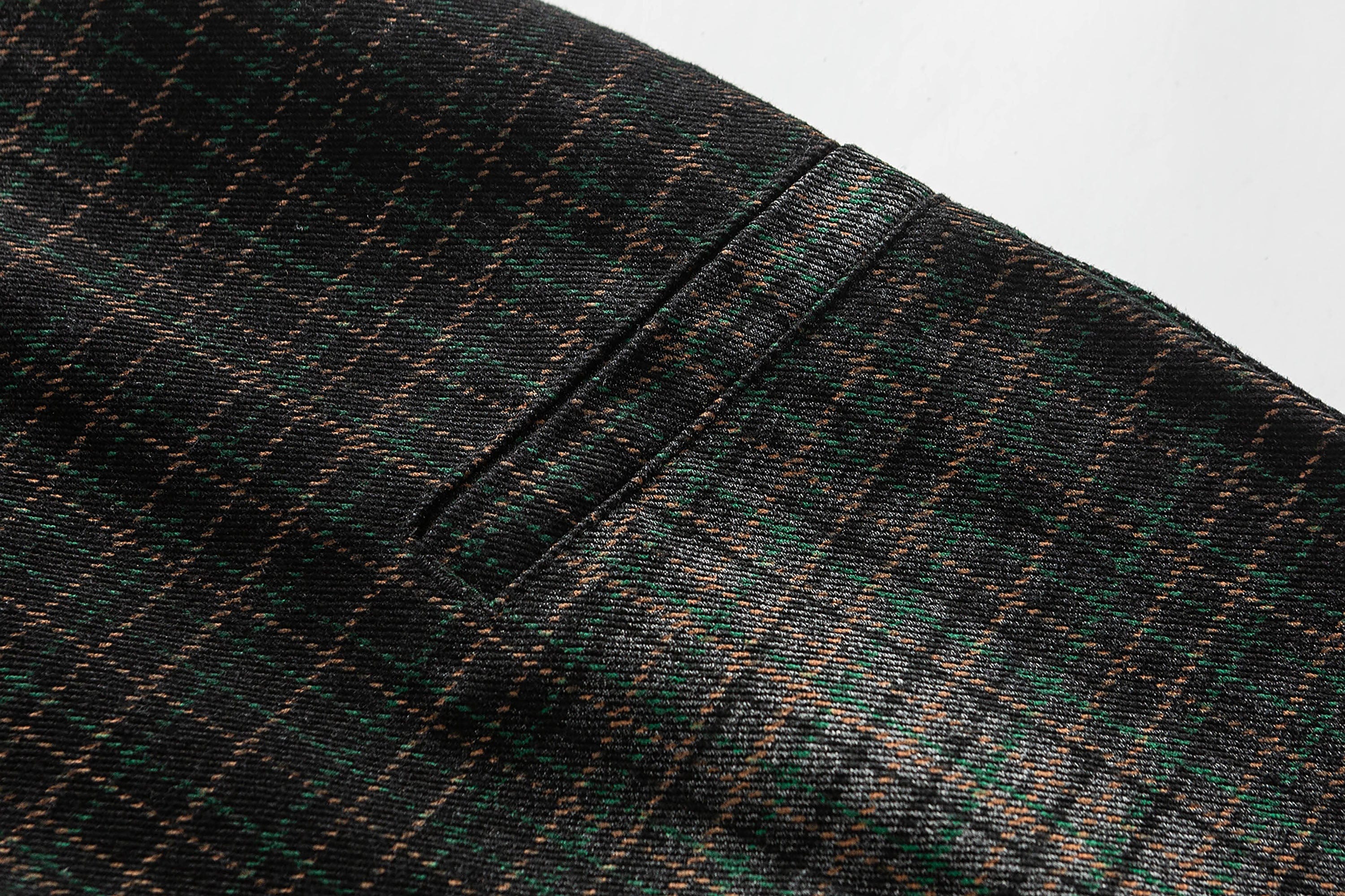 ME DA IGUAL Washed Plaid Tapered Drawstring-Hem Pants, premium urban and streetwear designers apparel on PROJECTISR.com, ME DA IGUAL