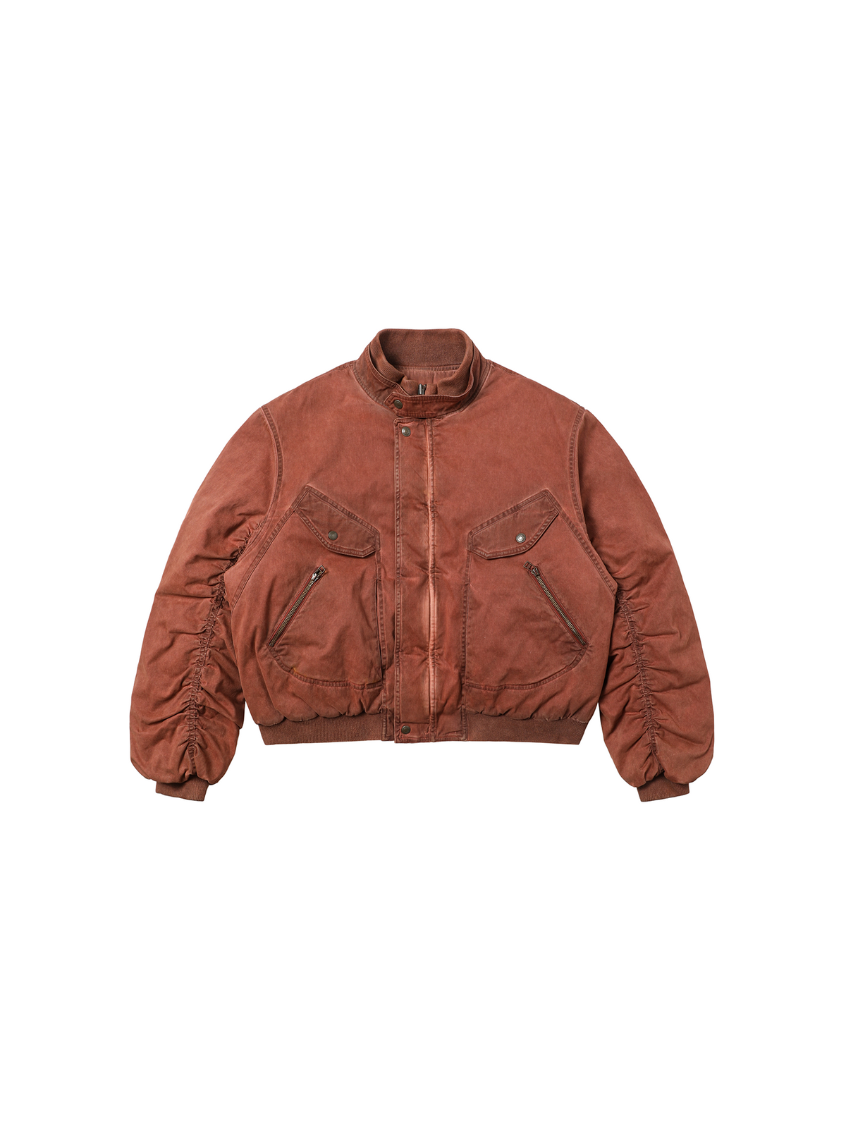 AVINMADE Washed Retro Bomber Jacket