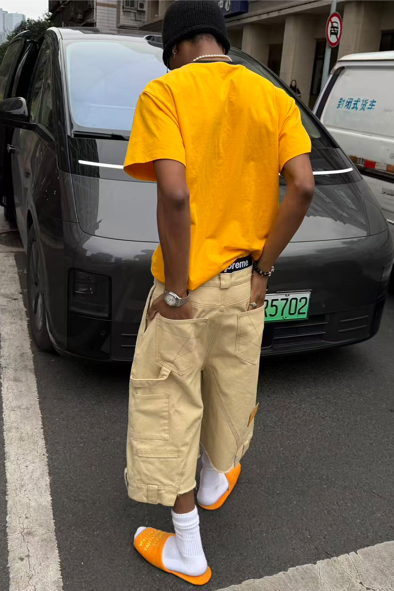STEEPC Baggy Multi-Pocket Cargo Shorts, premium urban and streetwear designers apparel on PROJECTISR.com, STEEPC