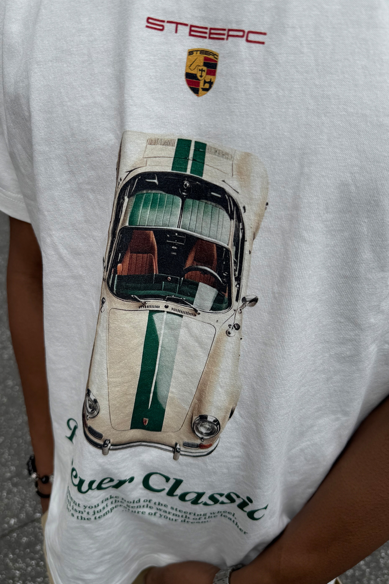STEEPC Classic Car Graphic T-Shirt, premium urban and streetwear designers apparel on PROJECTISR.com, STEEPC