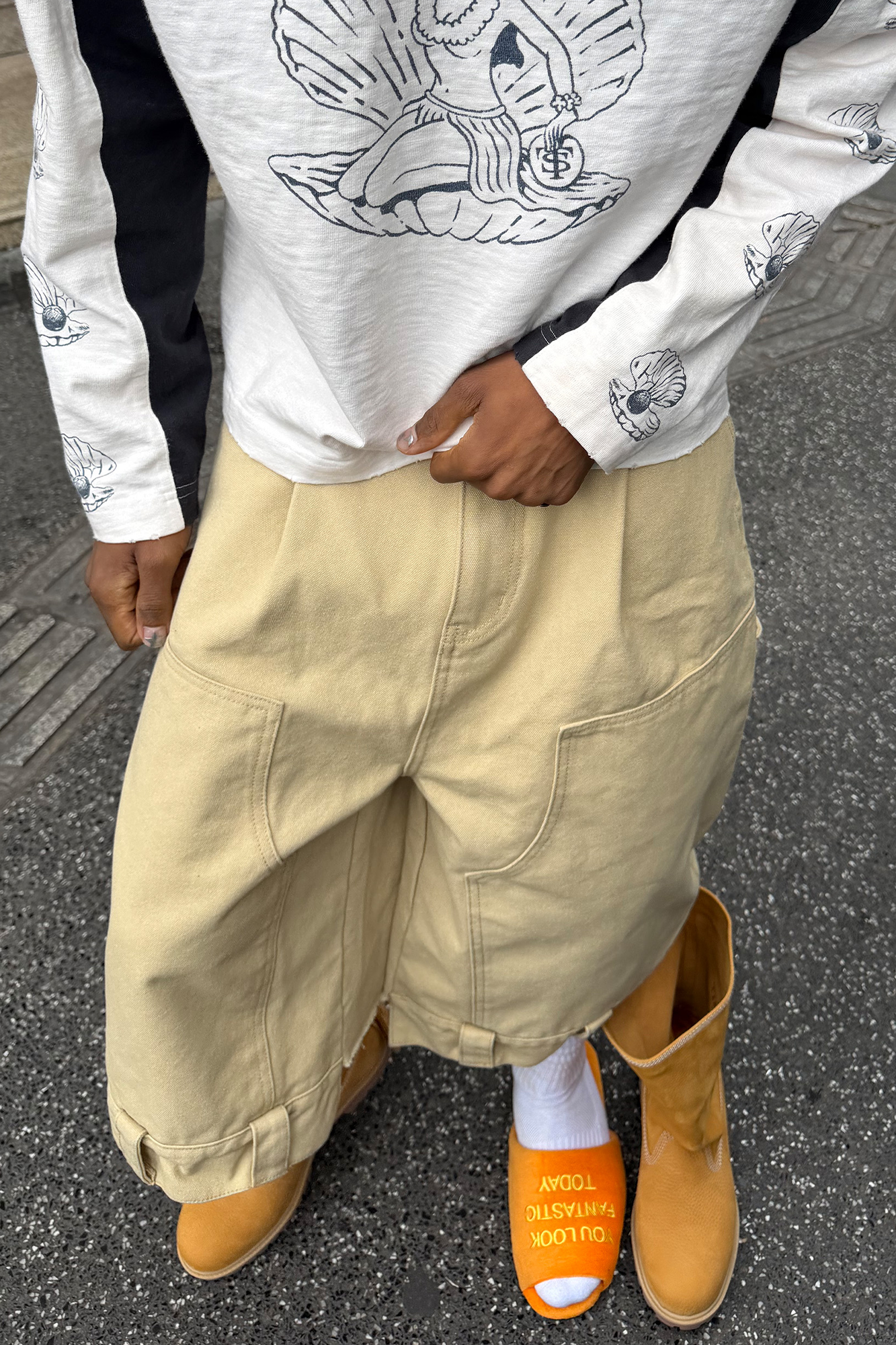 STEEPC Baggy Multi-Pocket Cargo Shorts, premium urban and streetwear designers apparel on PROJECTISR.com, STEEPC
