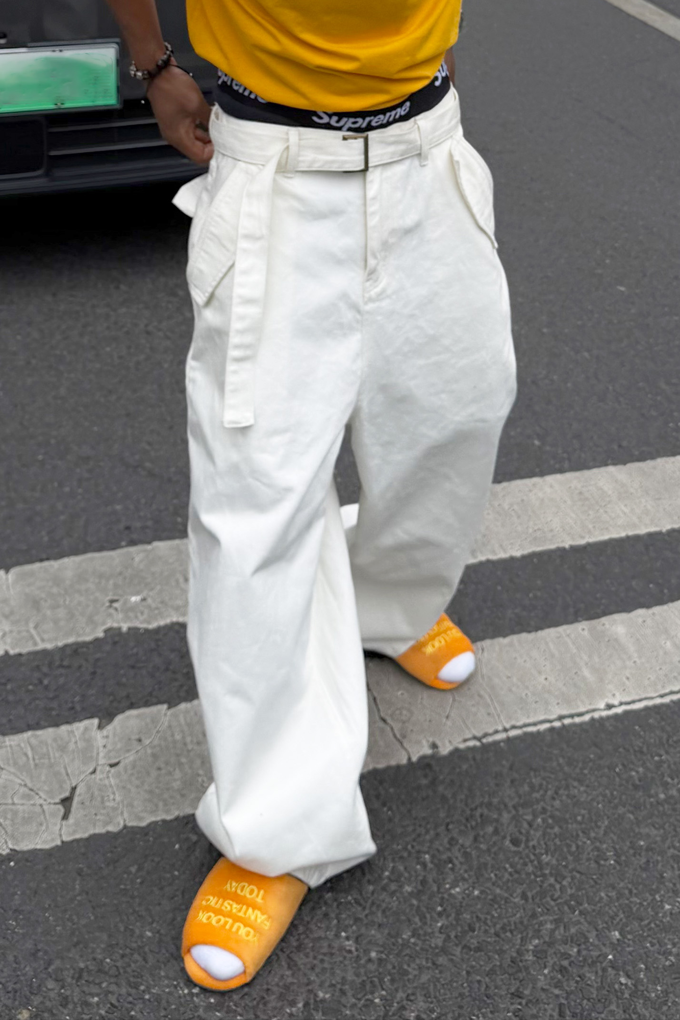 STEEPC Belted Baggy Utility Pants, premium urban and streetwear designers apparel on PROJECTISR.com, STEEPC