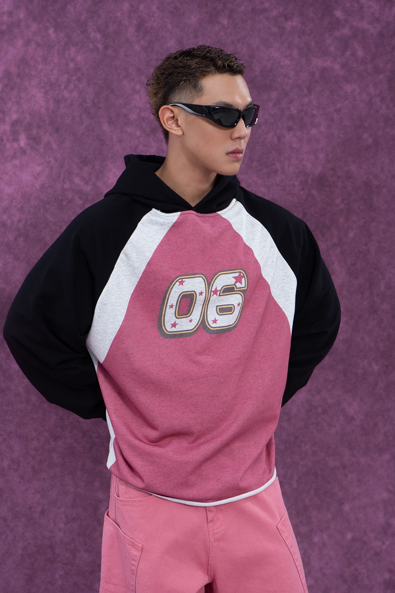 CLP Contrast Raglan Hoodie