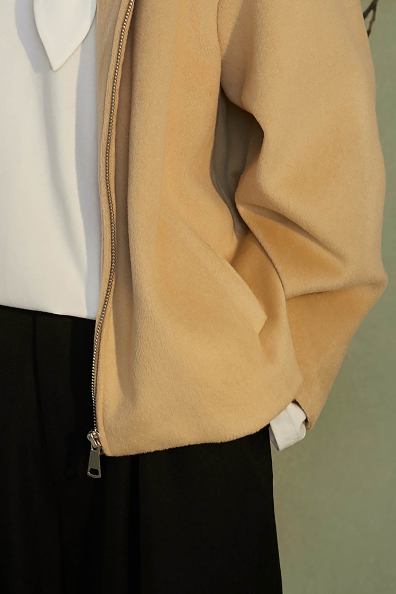 JIECHI Metallic-Flower Layered Cape Jacket, premium urban and streetwear designers apparel on PROJECTISR.com, JIECHI
