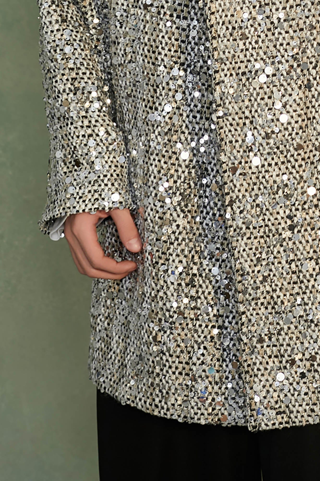 JIECHI Star Frost Layered Cape Coat, premium urban and streetwear designers apparel on PROJECTISR.com, JIECHI