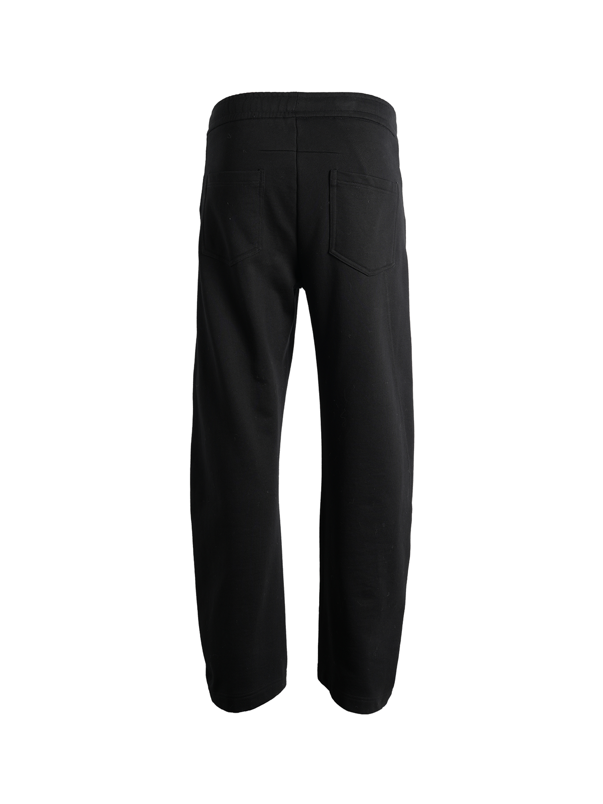 ORGANIC EMOTION Asymmetrical Spliced Drawstring Wide-Leg Pants