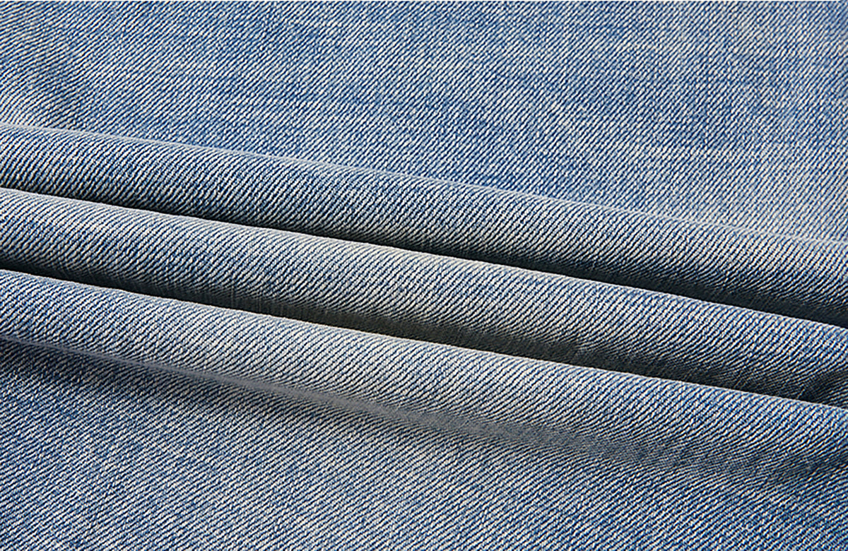 KREATE Whisker-Crease Flared Jeans