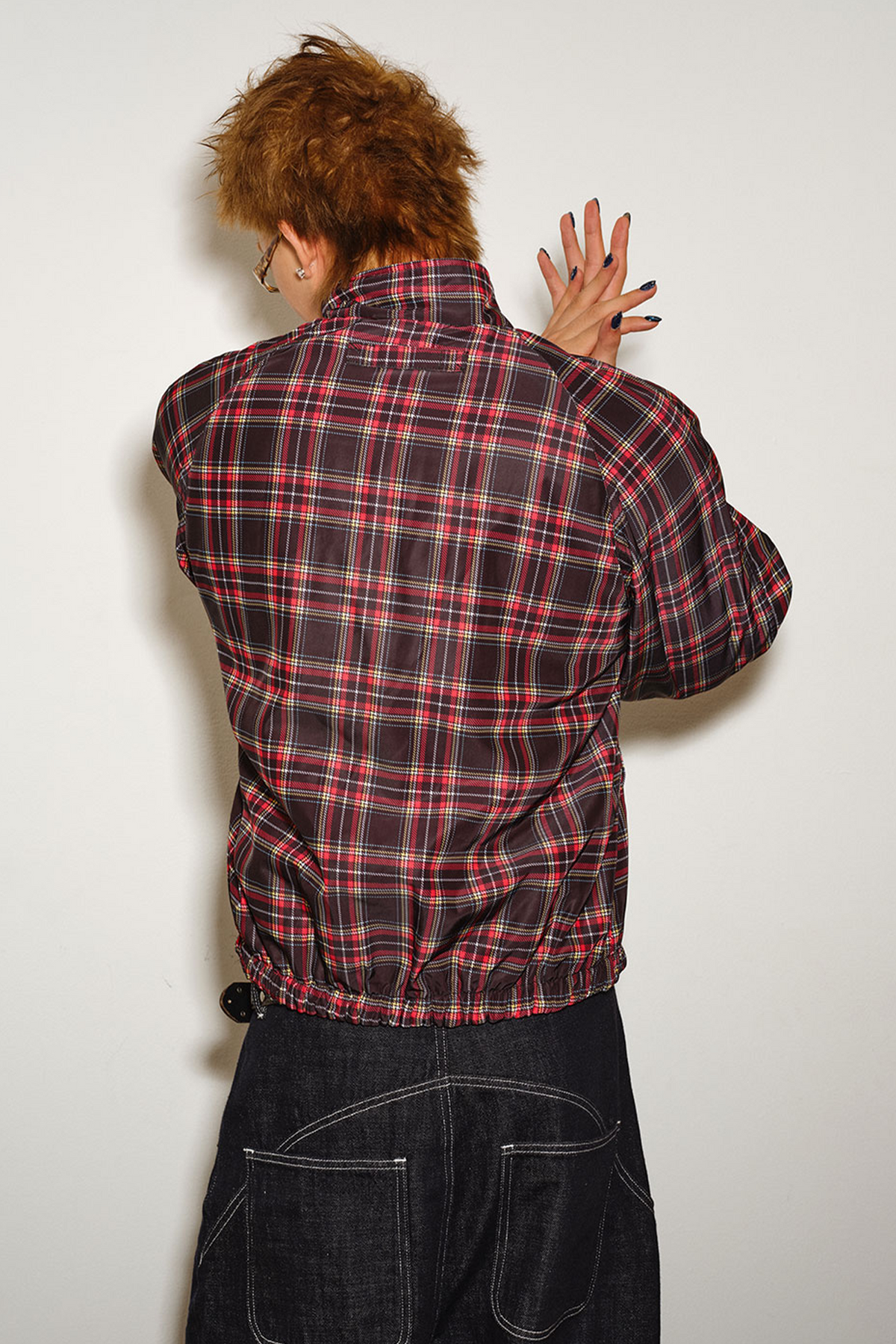 NOVACAM Retro Reversible Plaid Jacket
