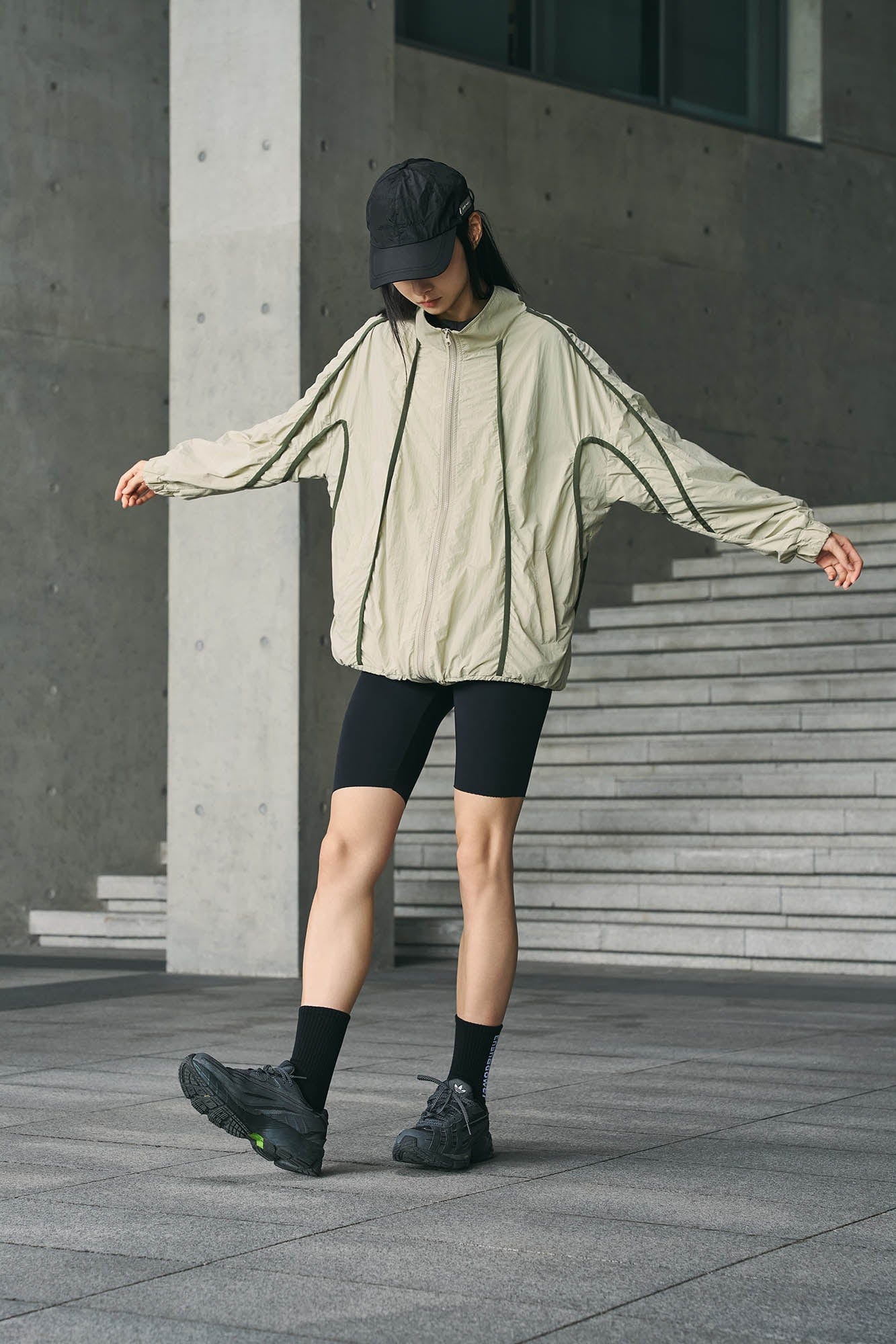 ENSHADOWER Spliced Lightweight Waterproof Jacket, premium urban and streetwear designers apparel on PROJECTISR.com, ENSHADOWER