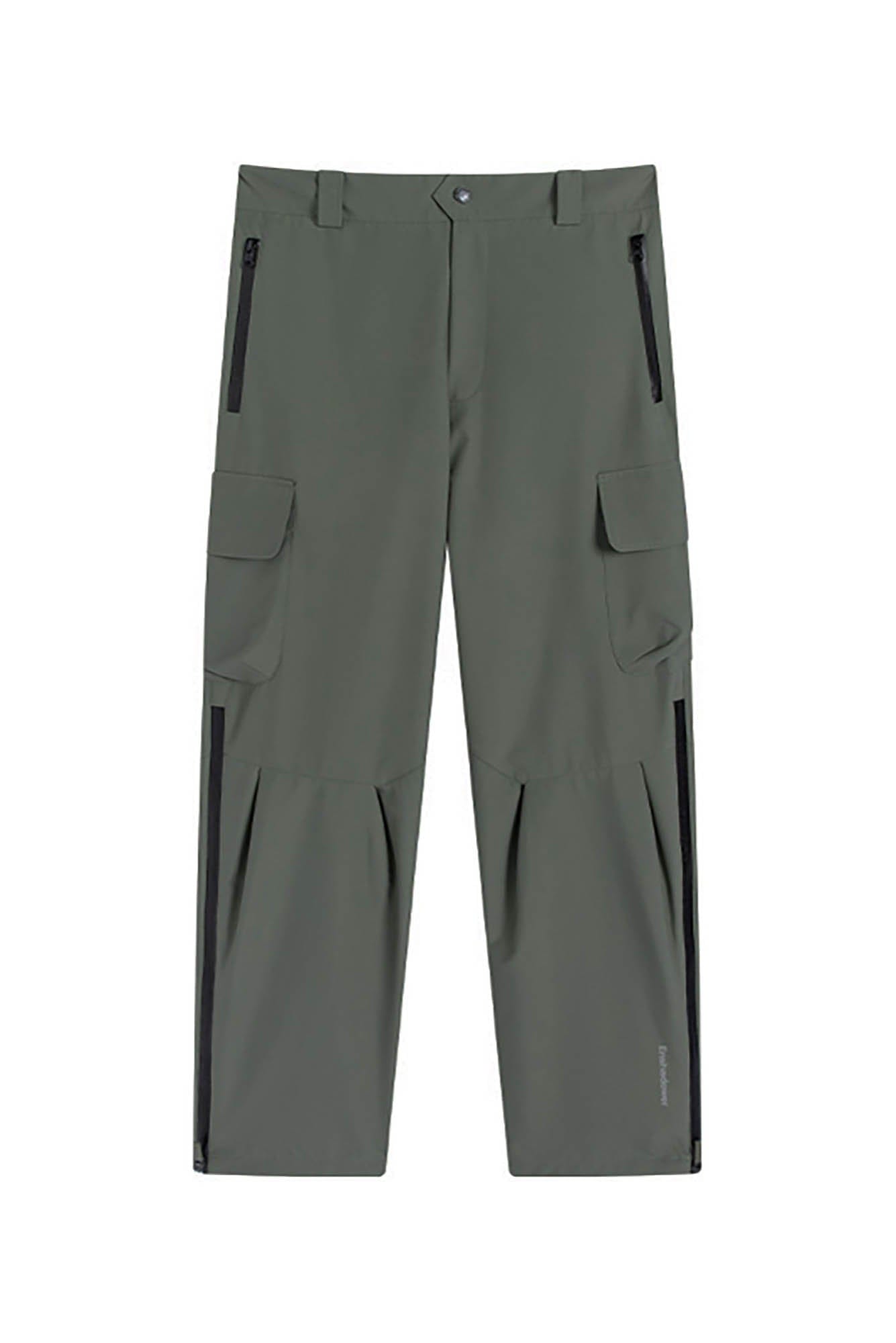 ENSHADOWER Multi-Pocket Waterproof Half-Zip Pants, premium urban and streetwear designers apparel on PROJECTISR.com, ENSHADOWER