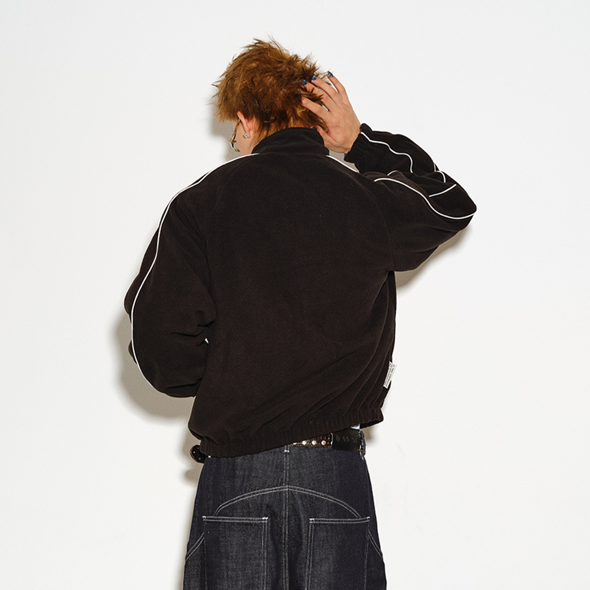 NOVACAM Retro Reversible Plaid Jacket