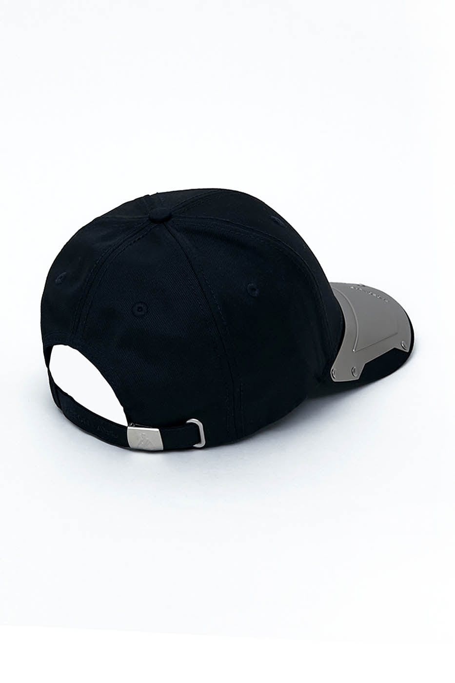 FACEONLAB Metal Plate LOGO Cap Black, premium urban and streetwear designers apparel on PROJECTISR.com, FACEONLAB