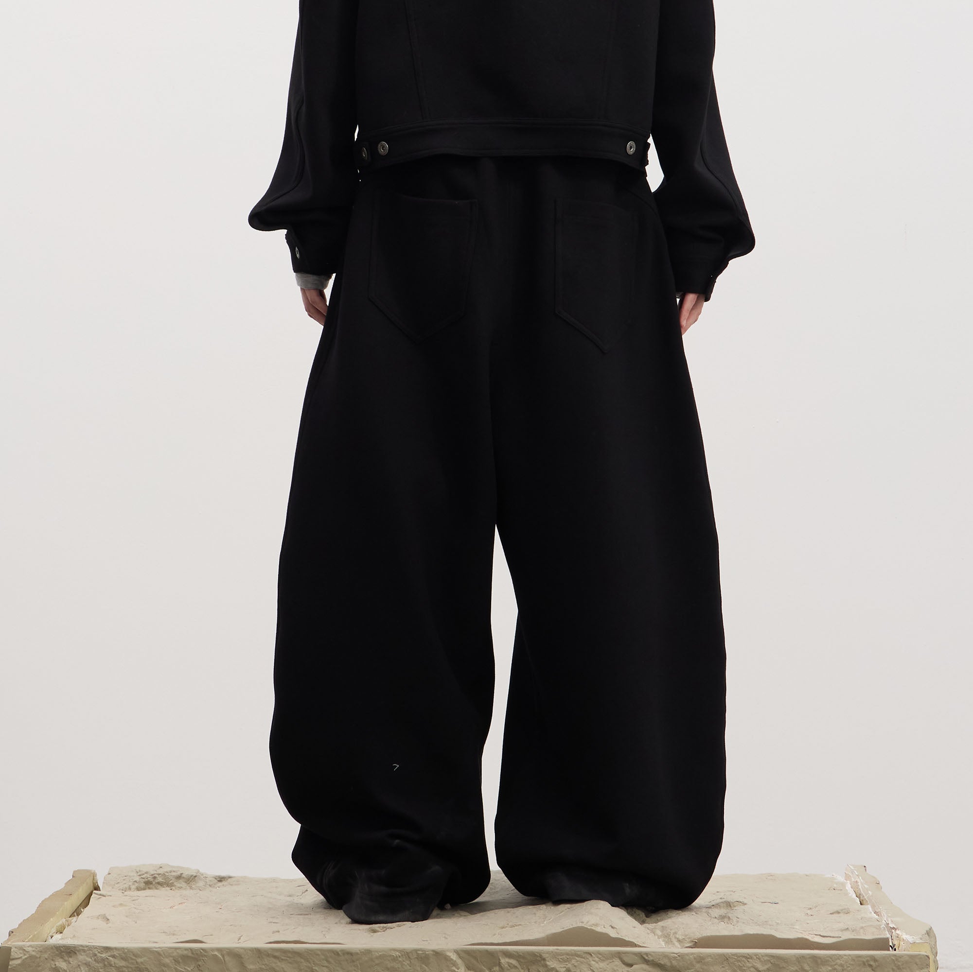 DND4DES Essential Wool-Blend Baggy Pants, premium urban and streetwear designers apparel on PROJECTISR.com, DND4DES