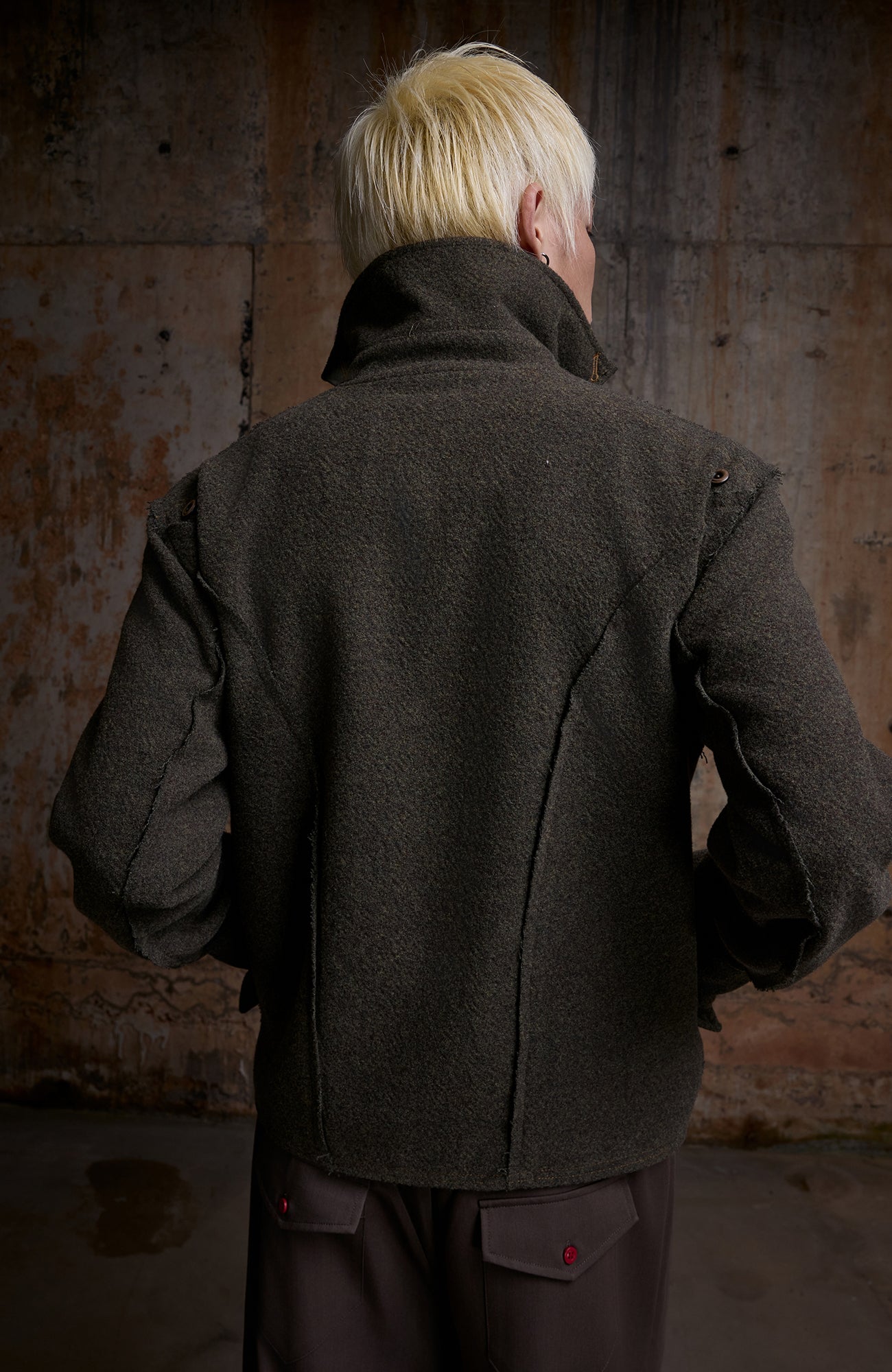 2000RSK Wool-Blend Double-Breasted Blazer