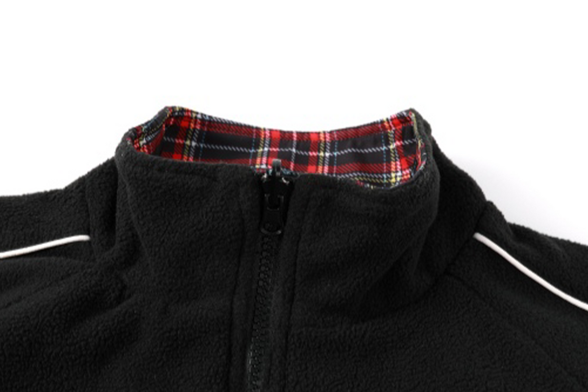 NOVACAM Retro Reversible Plaid Jacket