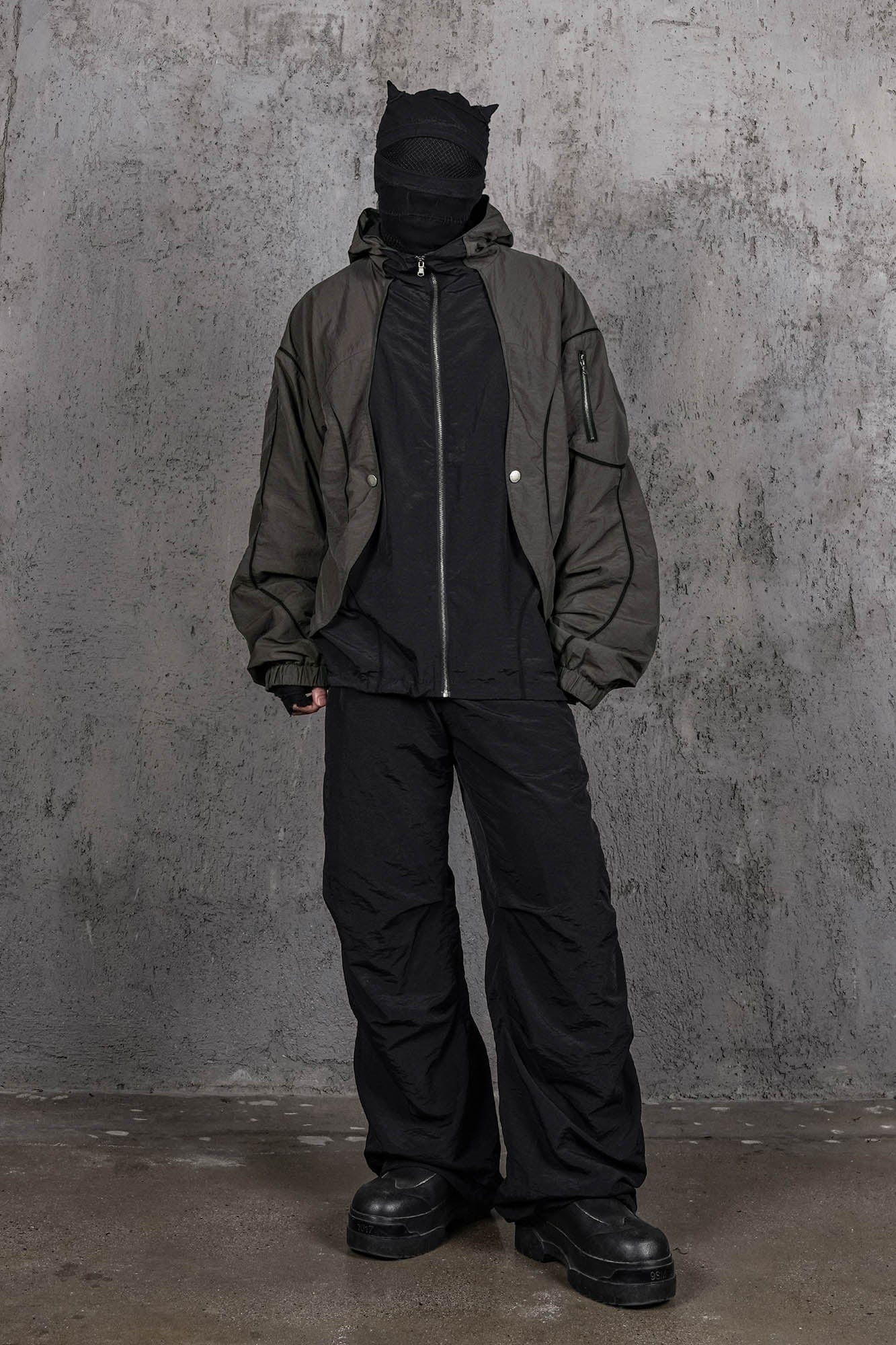 UNDERWATER Wasteland Spliced Pants, premium urban and streetwear designers apparel on PROJECTISR.com, UNDERWATER