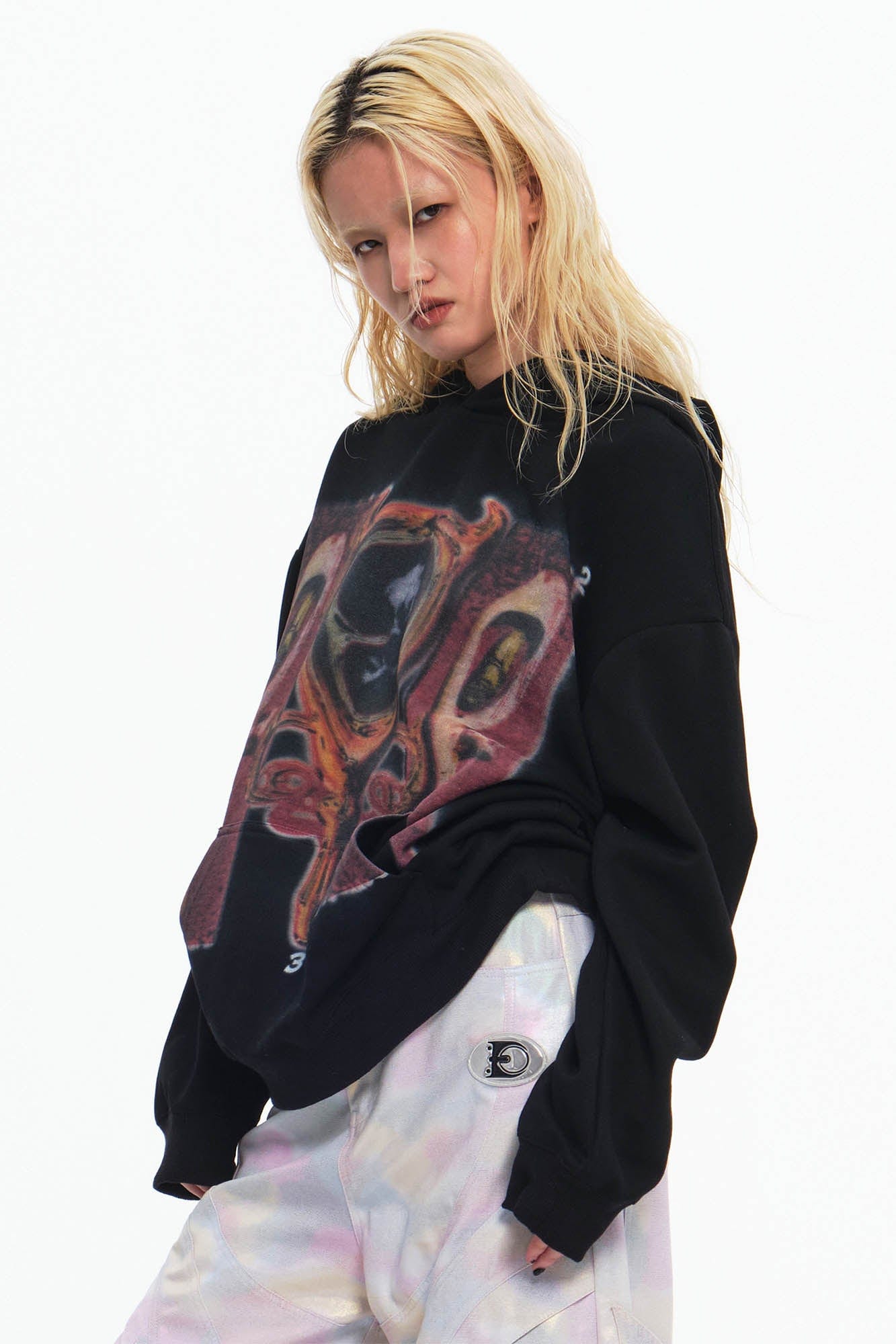 EMBRYO Cave Cross Graphics Hoodie, premium urban and streetwear designers apparel on PROJECTISR.com, EMBRYO