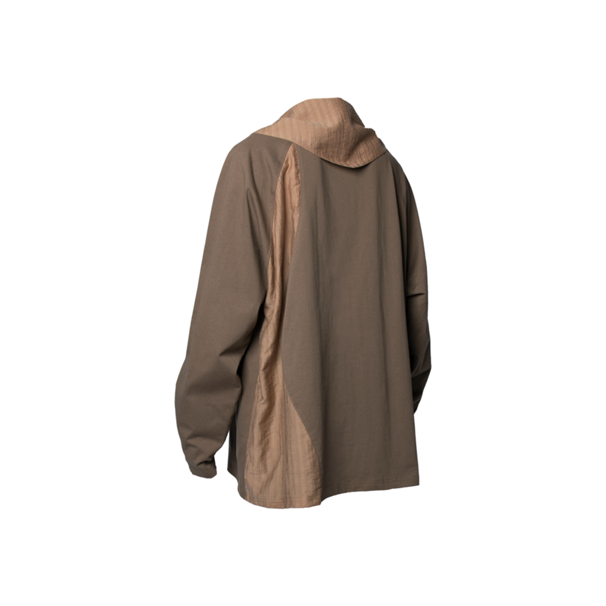 RELABEL Deconstructed Scarf Long-Sleeve Tee