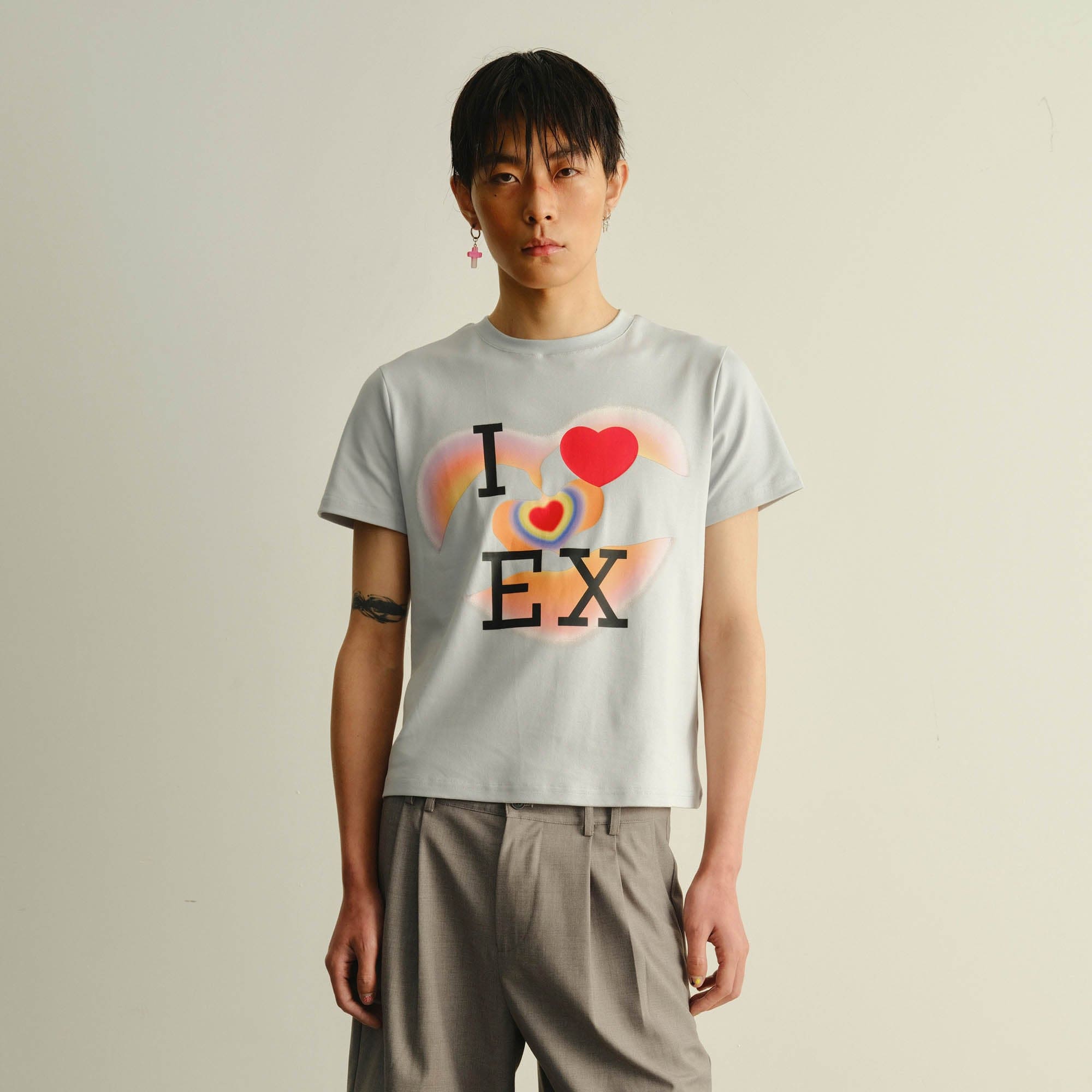 KADAKADA I Love EX T-Shirt, premium urban and streetwear designers apparel on PROJECTISR.com, KADAKADA
