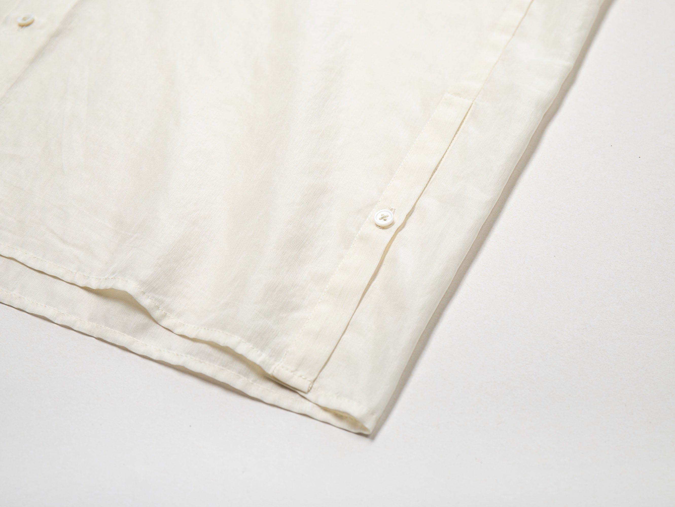 LEONSENSE Firework Embroidered Sequin Sheer Tencel Shirt, premium urban and streetwear designers apparel on PROJECTISR.com, LEONSENSE