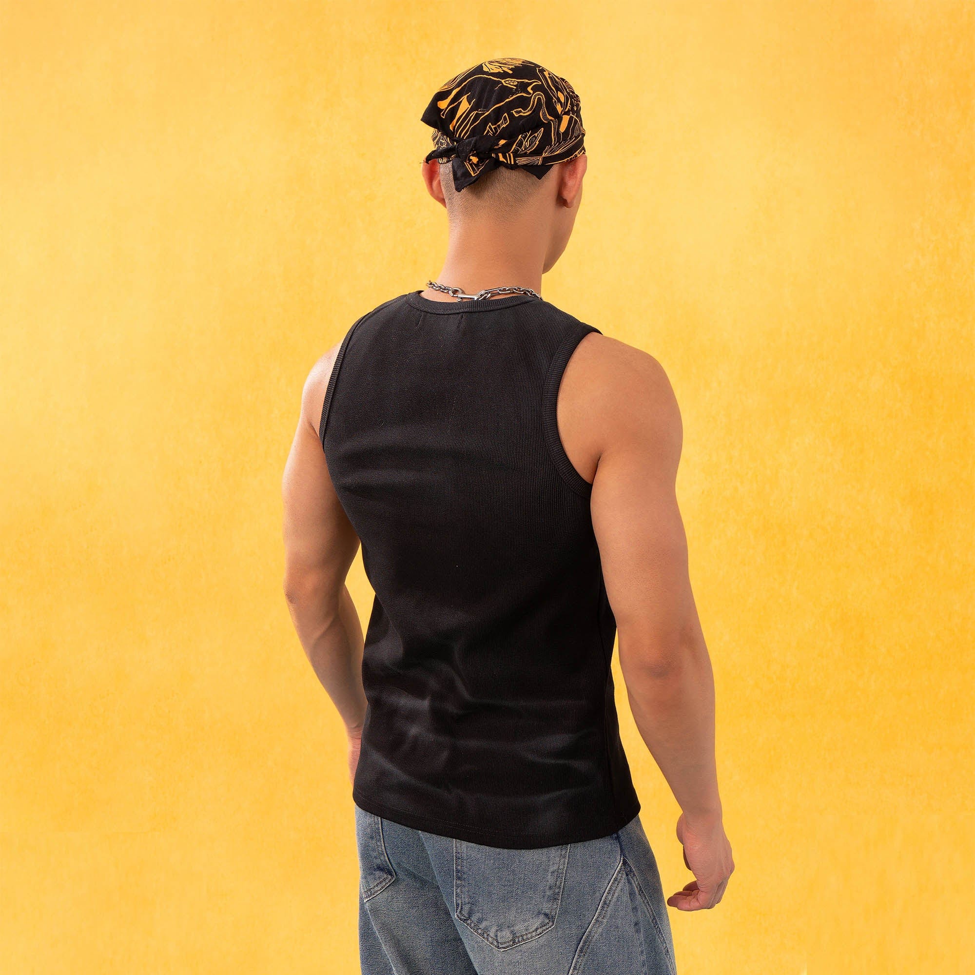 CLP Distressed Ribbed Tank Top, premium urban and streetwear designers apparel on PROJECTISR.com, CLP