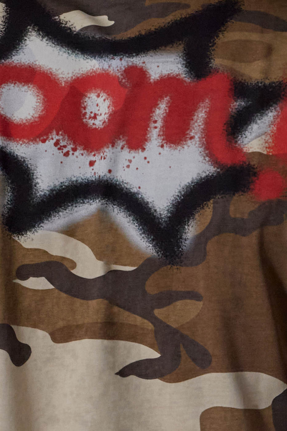 DND4DES Felix Camo Graffiti T-Shirt, premium urban and streetwear designers apparel on PROJECTISR.com, DND4DES