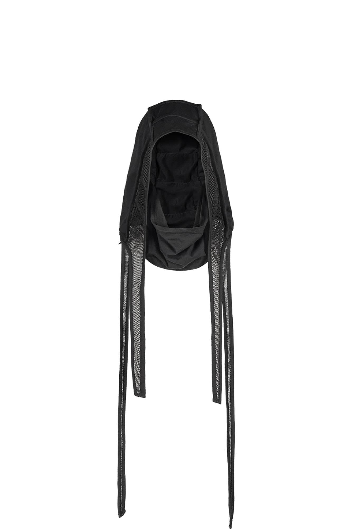 UNDERWATER Mesh-Spliced Long Strap Durag, premium urban and streetwear designers apparel on PROJECTISR.com, UNDERWATER
