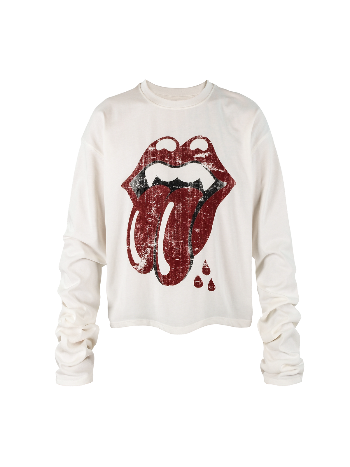 THEWET Washed Graphic Long-Sleeve Tee