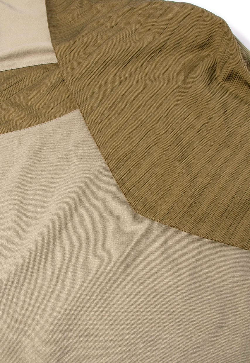 RELABEL Deconstructed Scarf Long-Sleeve Tee