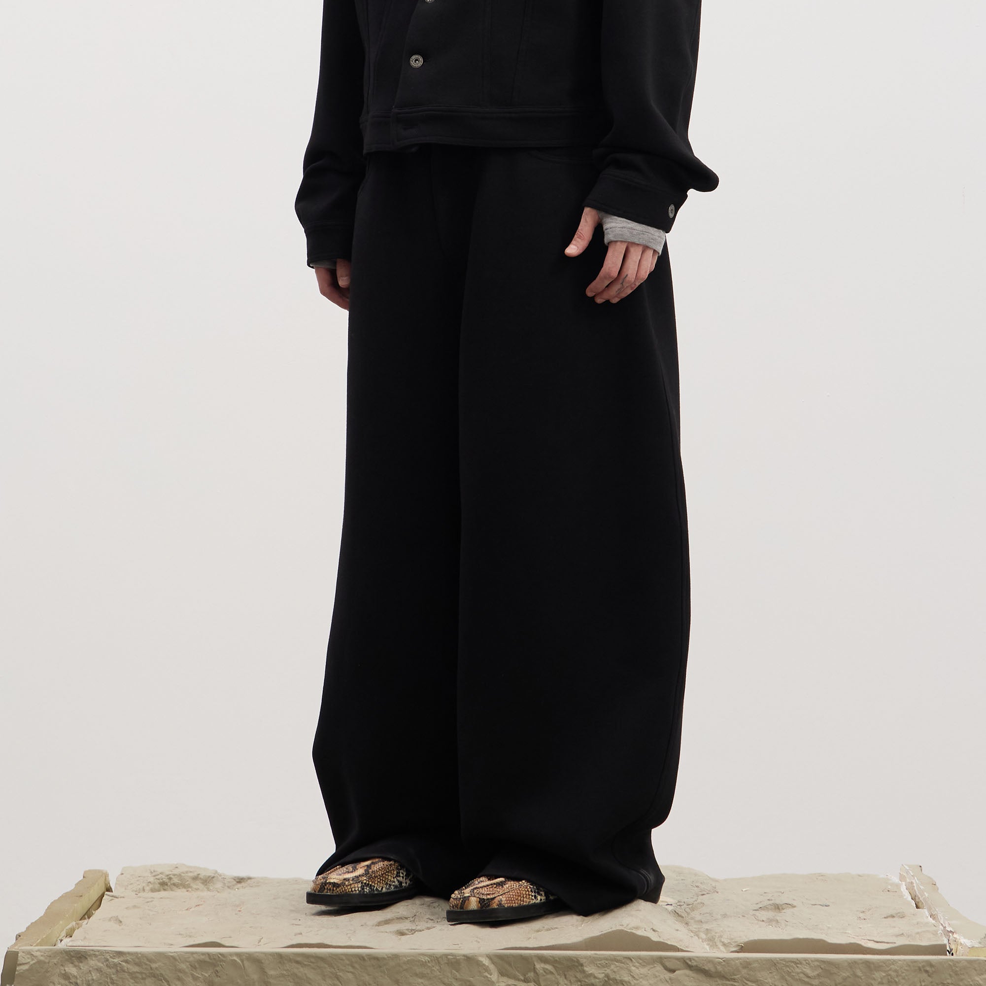 DND4DES Essential Wool-Blend Baggy Pants, premium urban and streetwear designers apparel on PROJECTISR.com, DND4DES