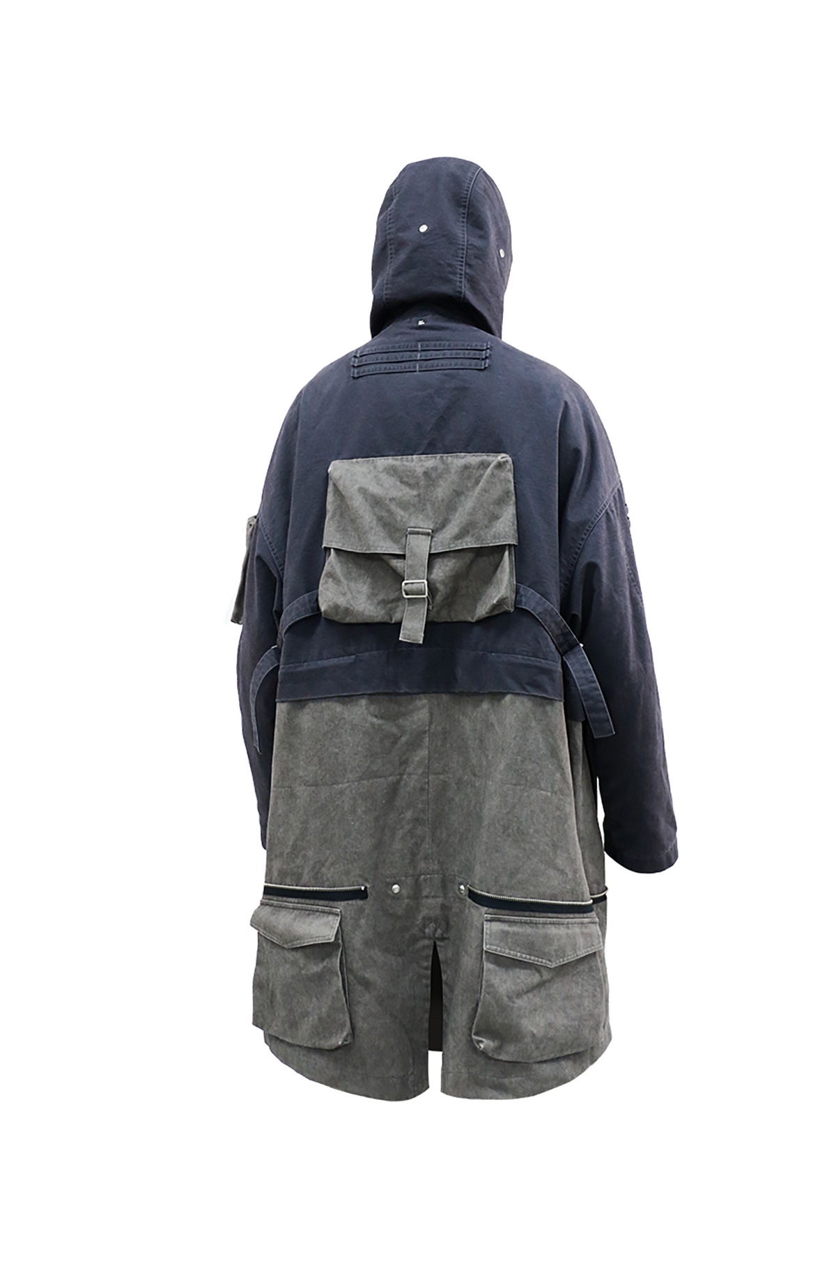 RELABEL Detachable Down-Liner Convertible Trench Coat, premium urban and streetwear designers apparel on PROJECTISR.com, RELABEL