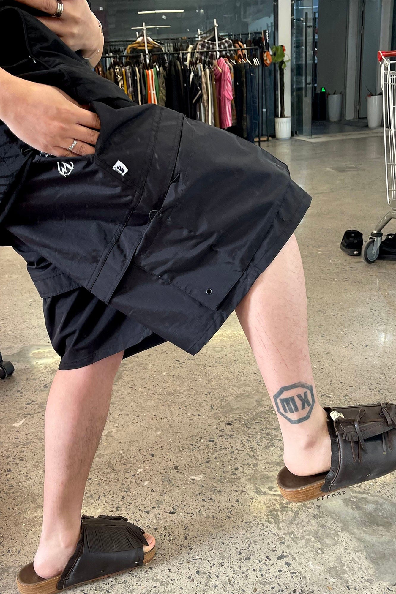 ME DA IGUAL Multi-Pocket Waterproof Cargo Shorts, premium urban and streetwear designers apparel on PROJECTISR.com, ME DA IGUAL