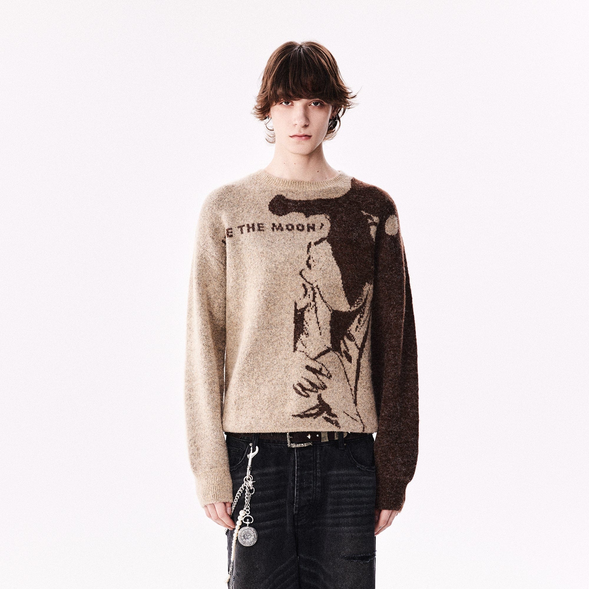 RICHILL USE THE MOON Sweater, premium urban and streetwear designers apparel on PROJECTISR.com, RICHILL