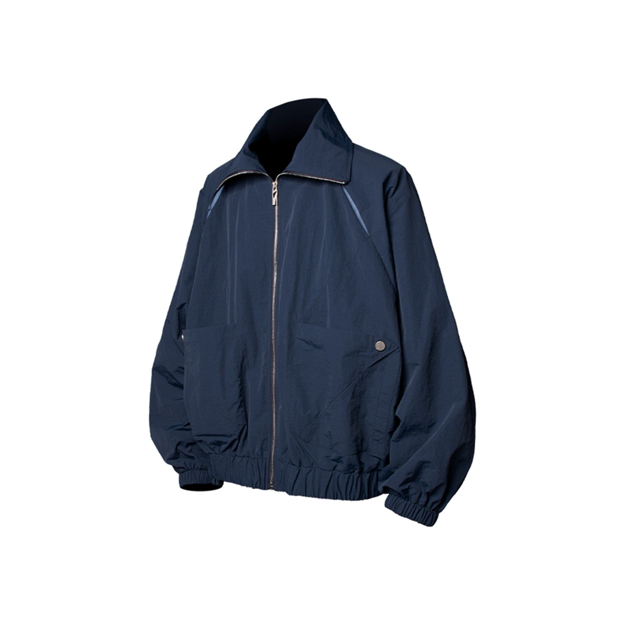 RELABEL Modern Raglan Deconstructed Rivet Jacket, premium urban and streetwear designers apparel on PROJECTISR.com, RELABEL