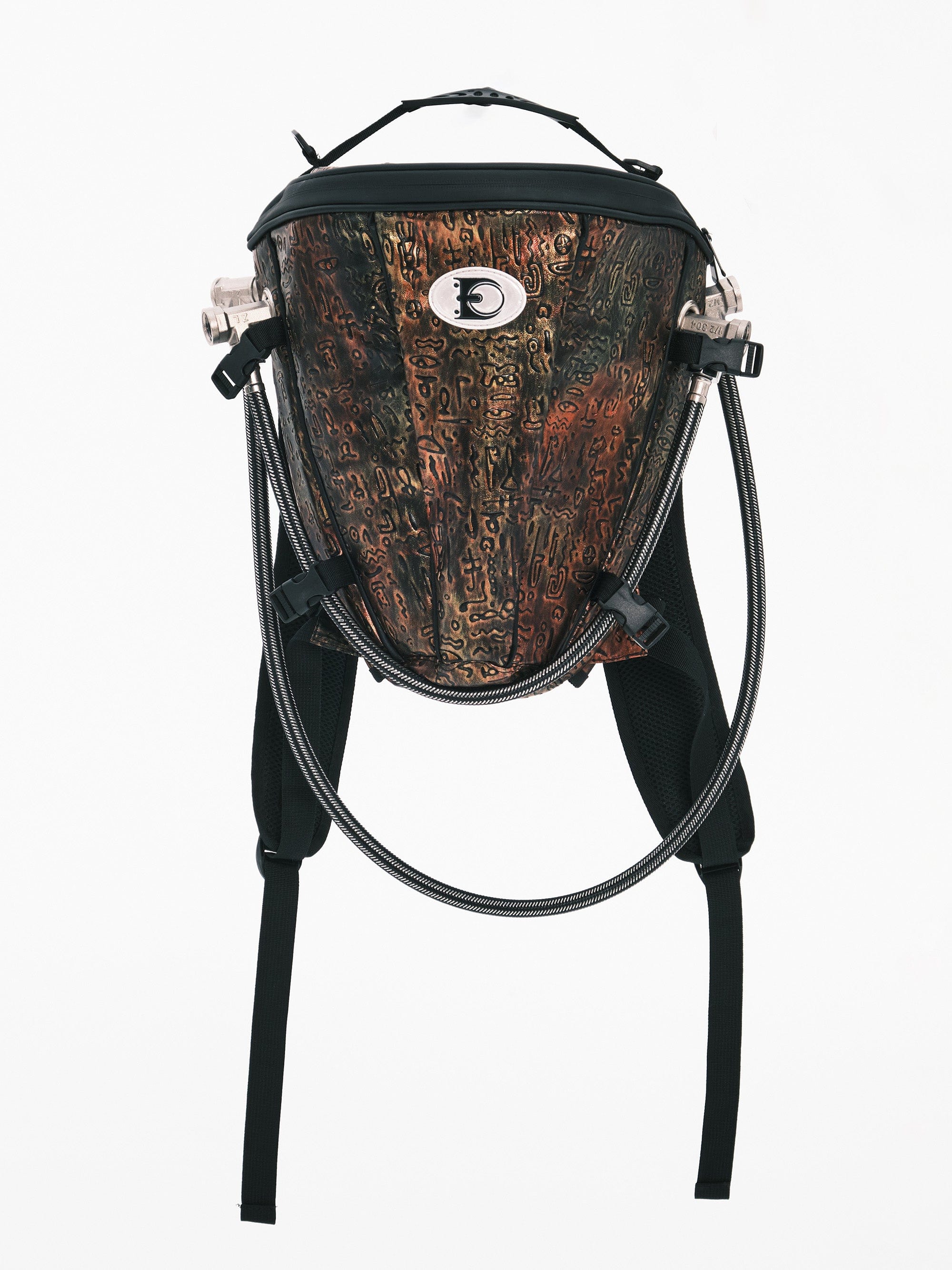 EMBRYO Retro Oracle Pipe Backpack, premium urban and streetwear designers apparel on PROJECTISR.com, EMBRYO