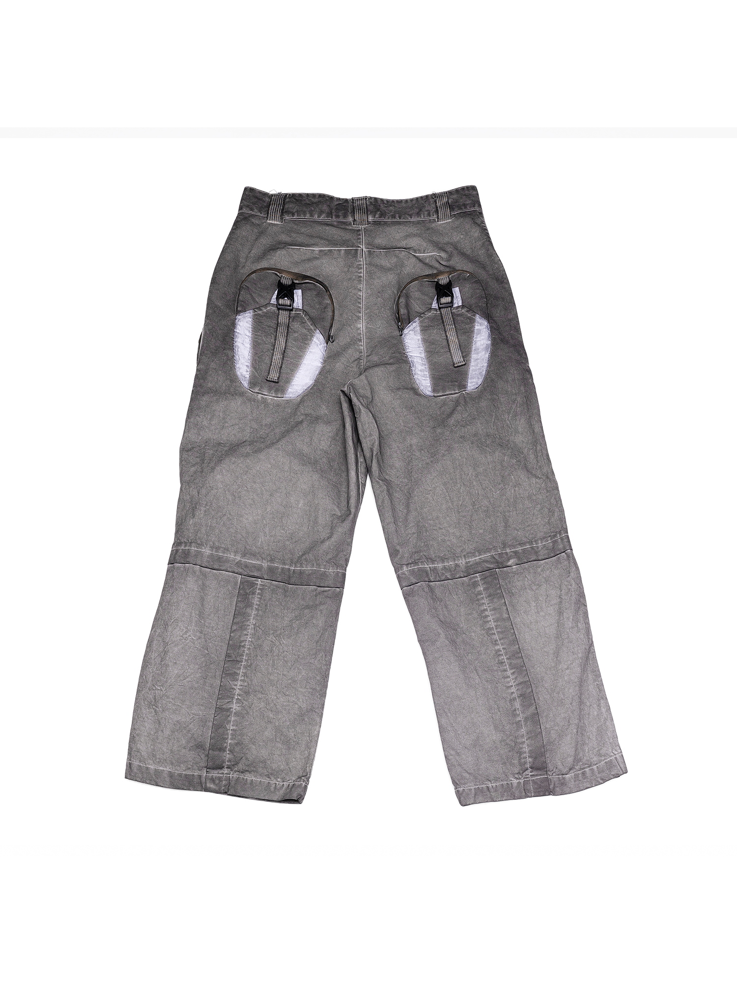 STEAM Multi-Pocket Spliced Parachute Cargo Pants
